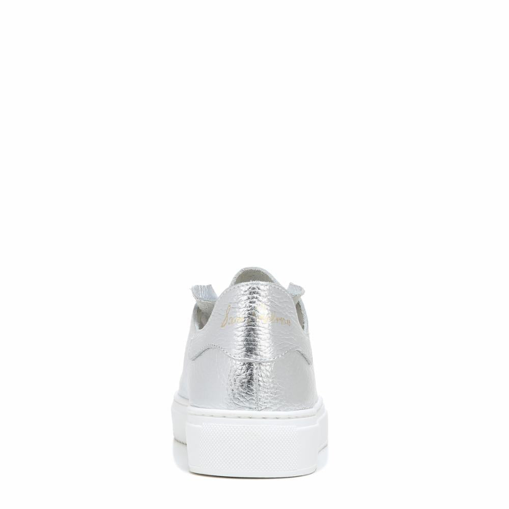 Sam Edelman Women's Poppy Soft Silver/Tumb Mtl Lthr M