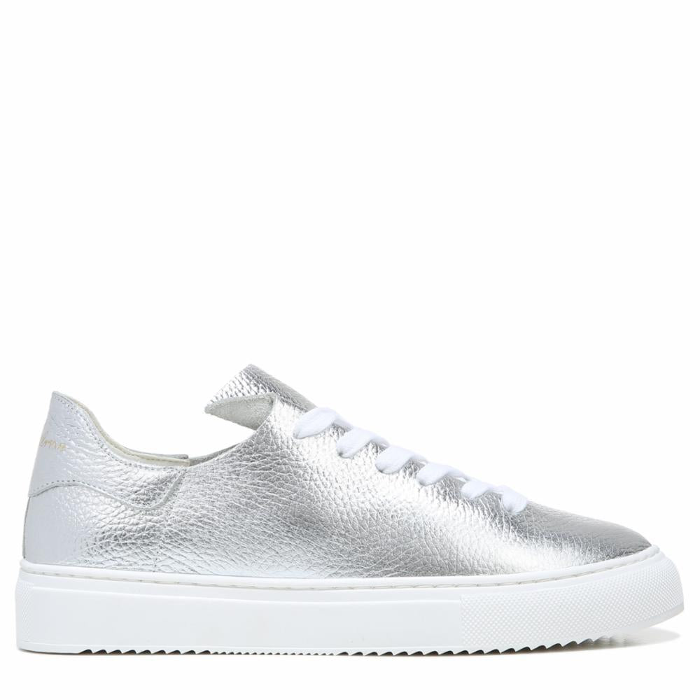 Sam Edelman Women's Poppy Soft Silver/Tumb Mtl Lthr M