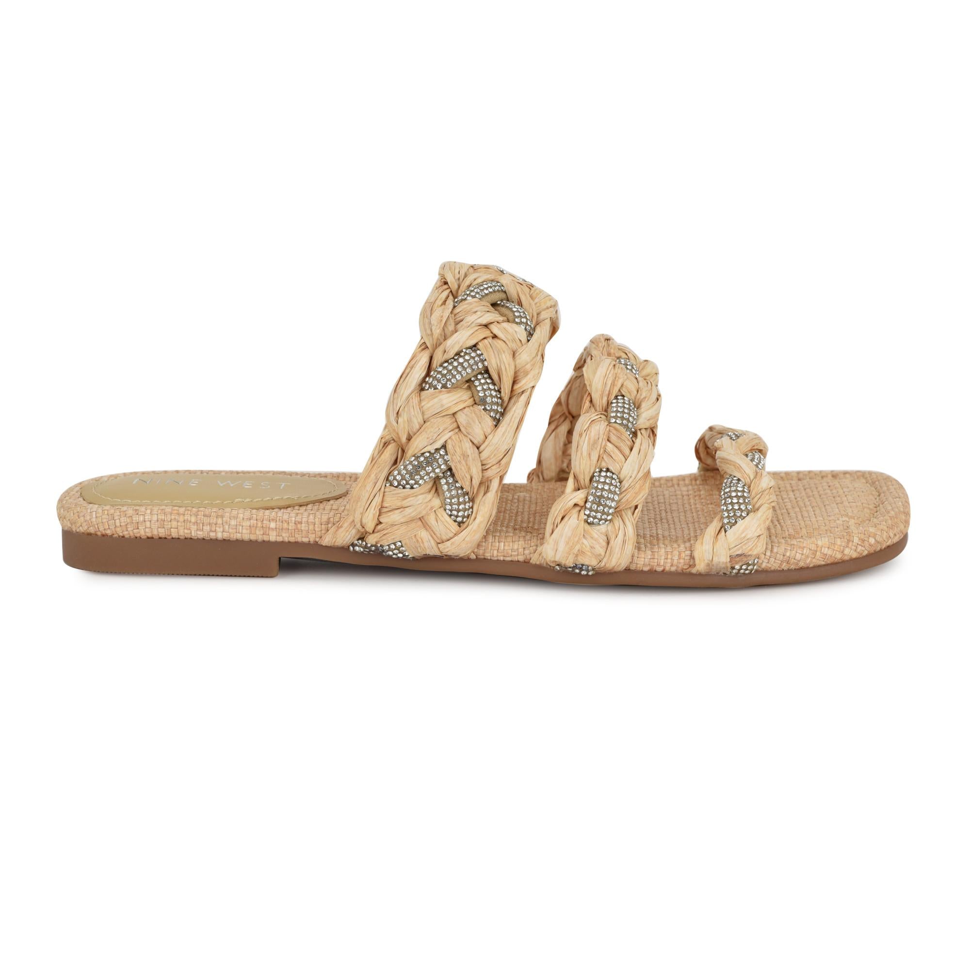 Nine West Women's Qazz3 Brown M