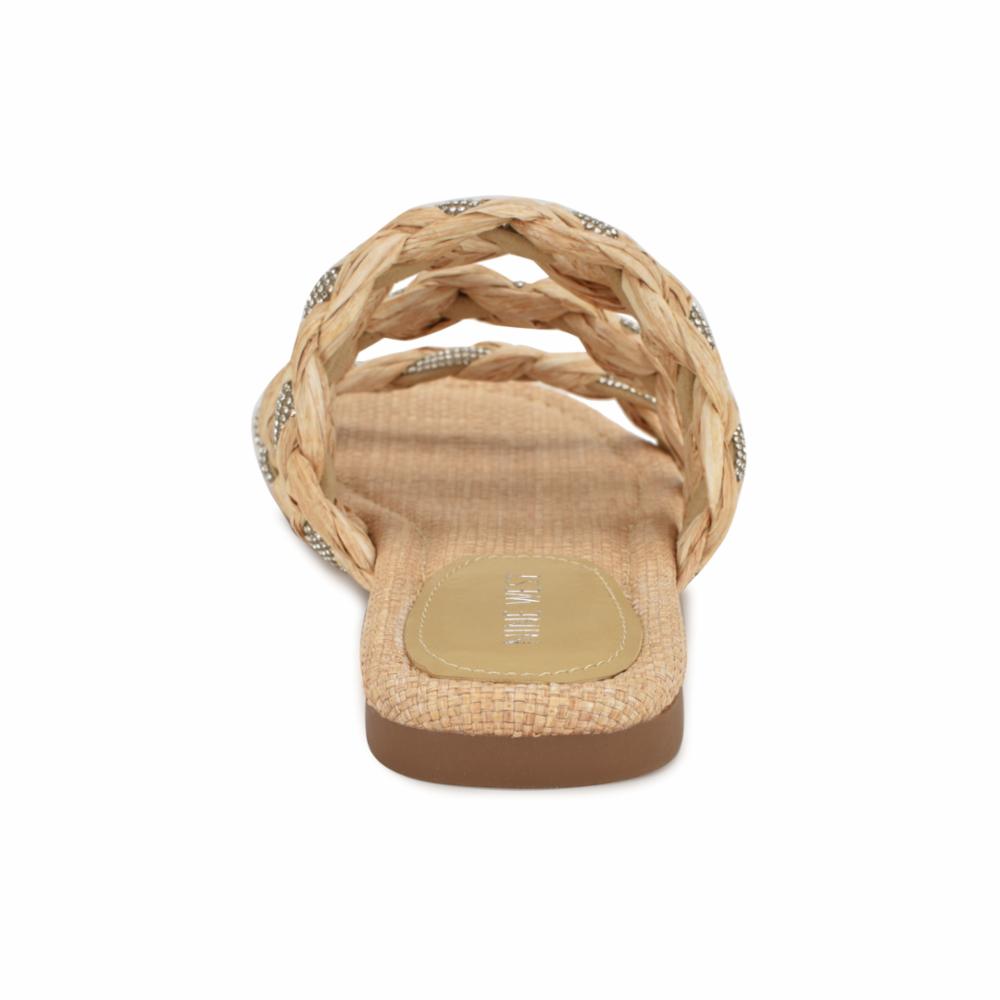 Nine West Women's Qazz3 Brown M