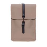 Beige Backpack mini on a white background