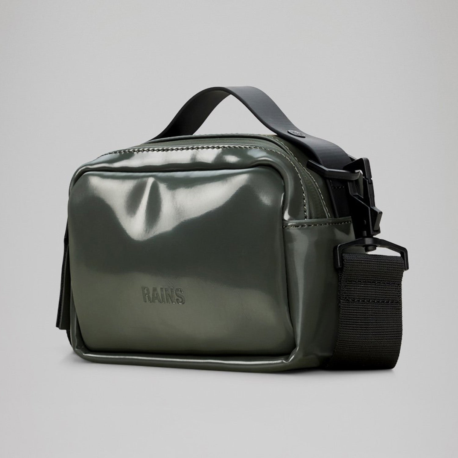 Rains Box Bag Micro in Swamp
