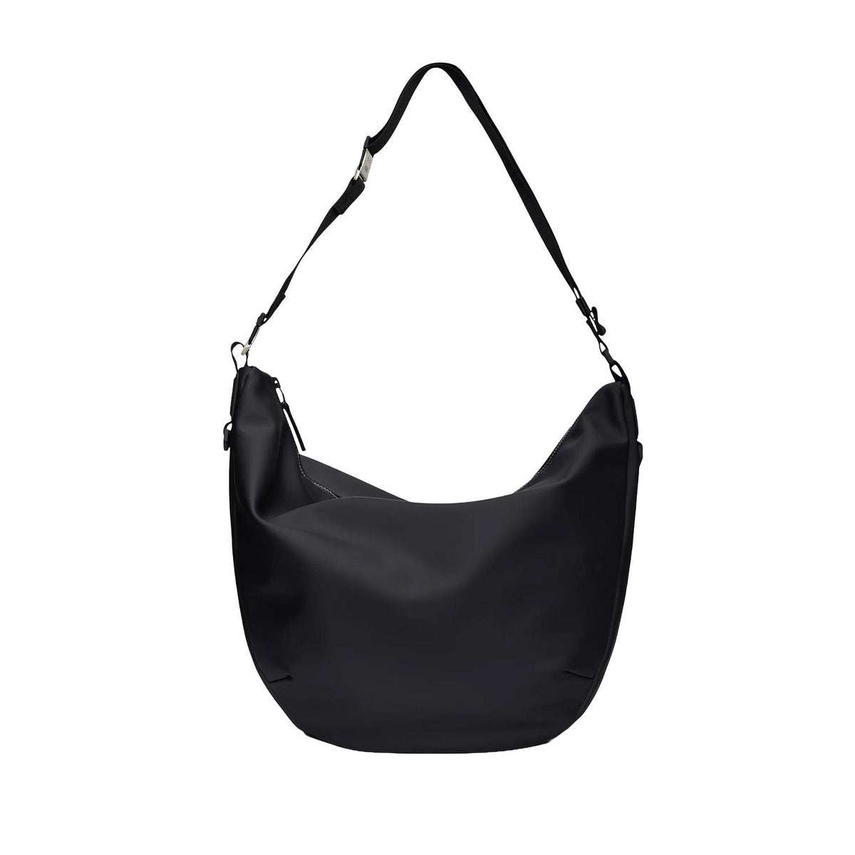 RAINS Unisex Valera Shoulder Bag Large W3 in Black