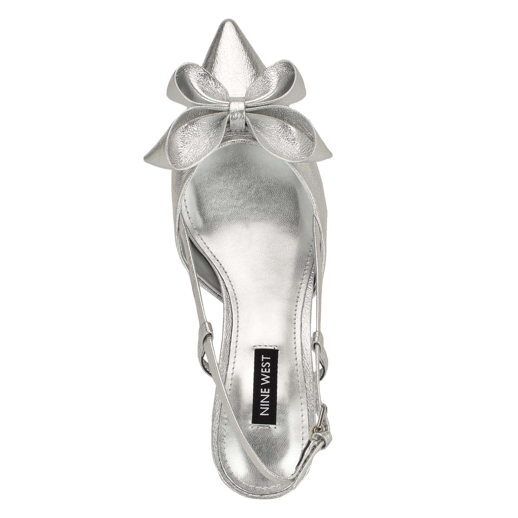 Nine West Women's Raska3 Silver M