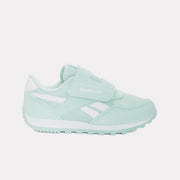 Reebok Kids' Reebok Glide Low Hook & Loop  In Glitchaqua/Glitchaqua/White M