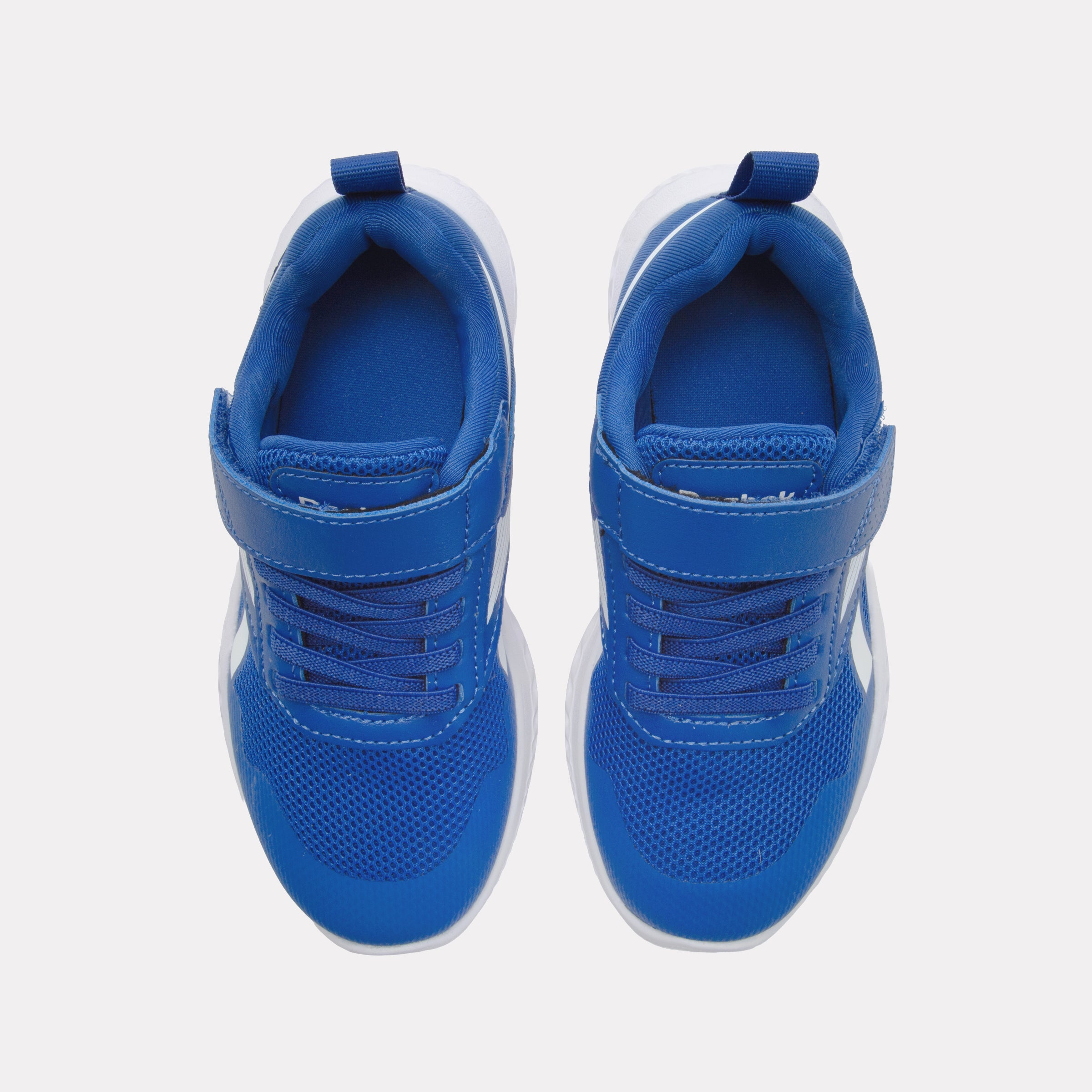 Reebok Kids' Rush Runner 5 Elastic Lace & Top Strap Child  In Vector Blue Navy M