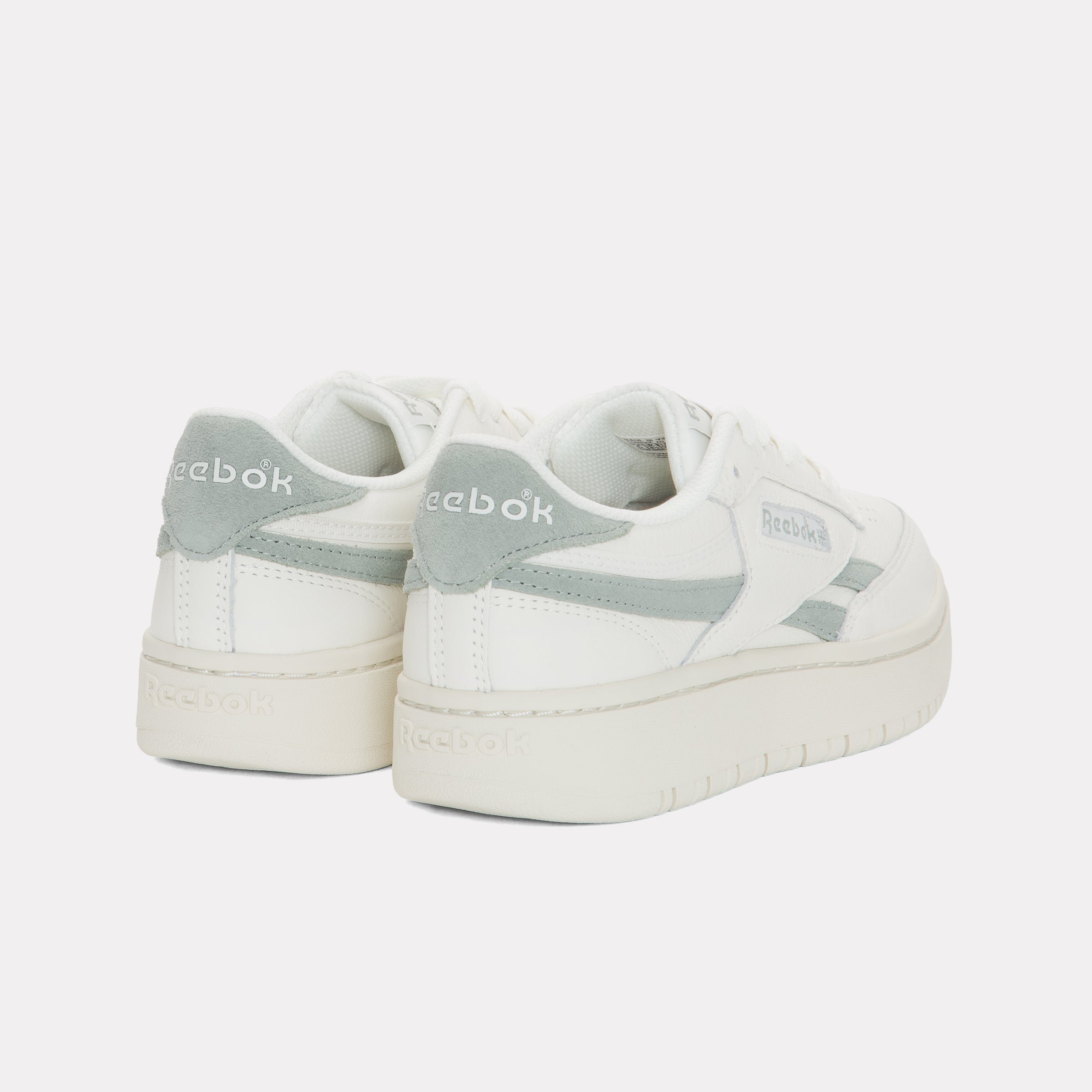 Reebok Women's Club C Double Revenge  In Chalk/Lightfog/Pearlgrey M