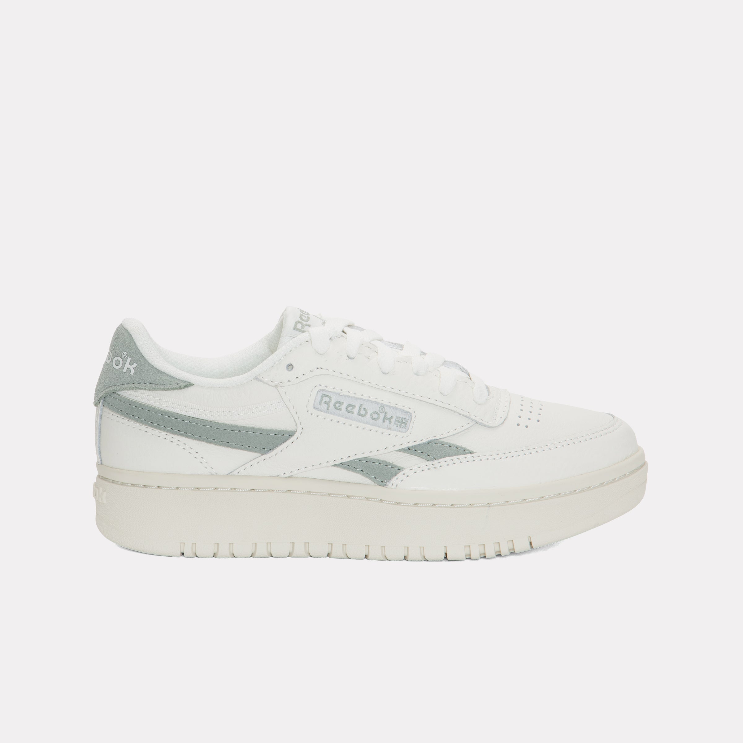 Reebok Women's Club C Double Revenge  In Chalk/Lightfog/Pearlgrey M