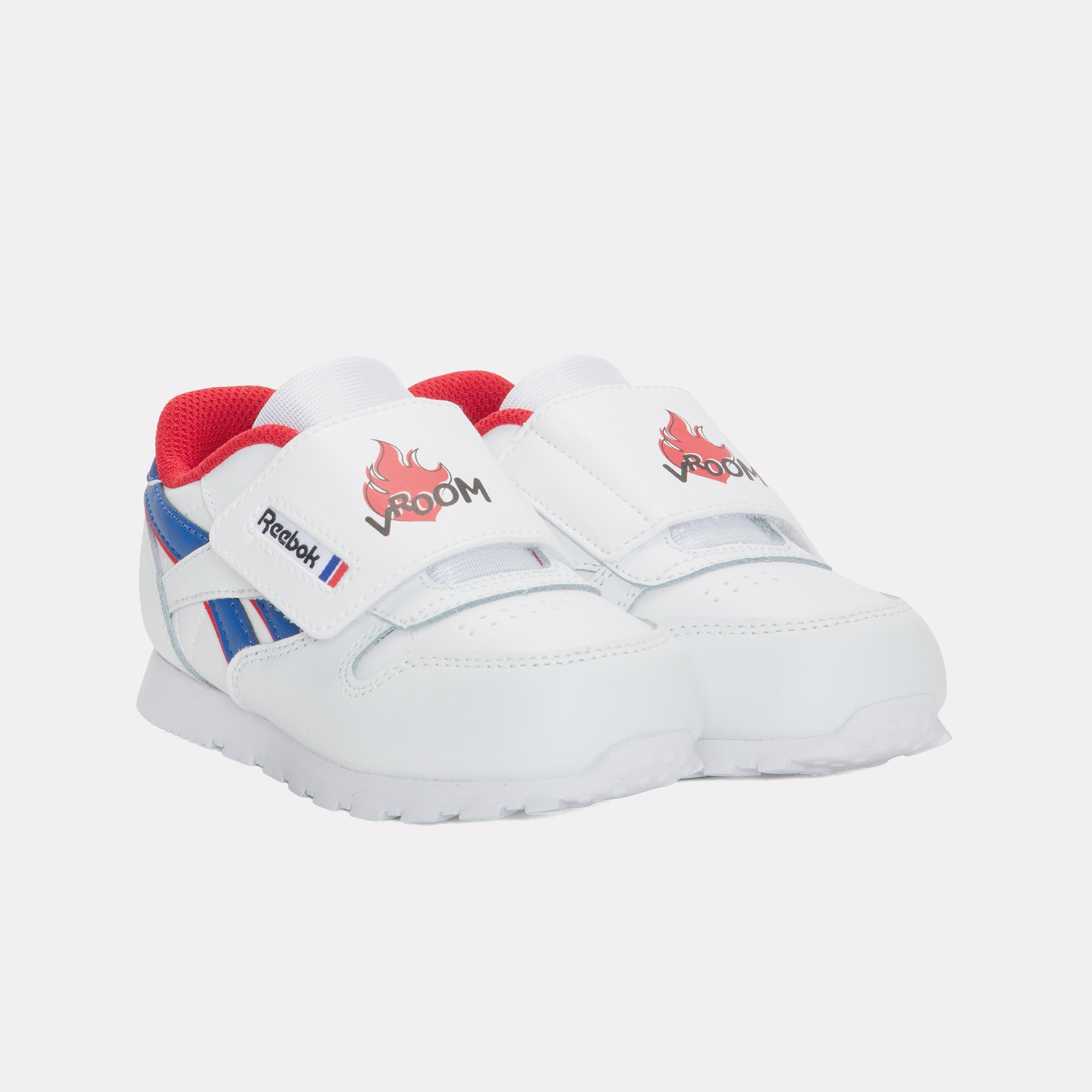 Reebok Kids' Classic Leather Infant  In White/Vectorblue/Vectorred M