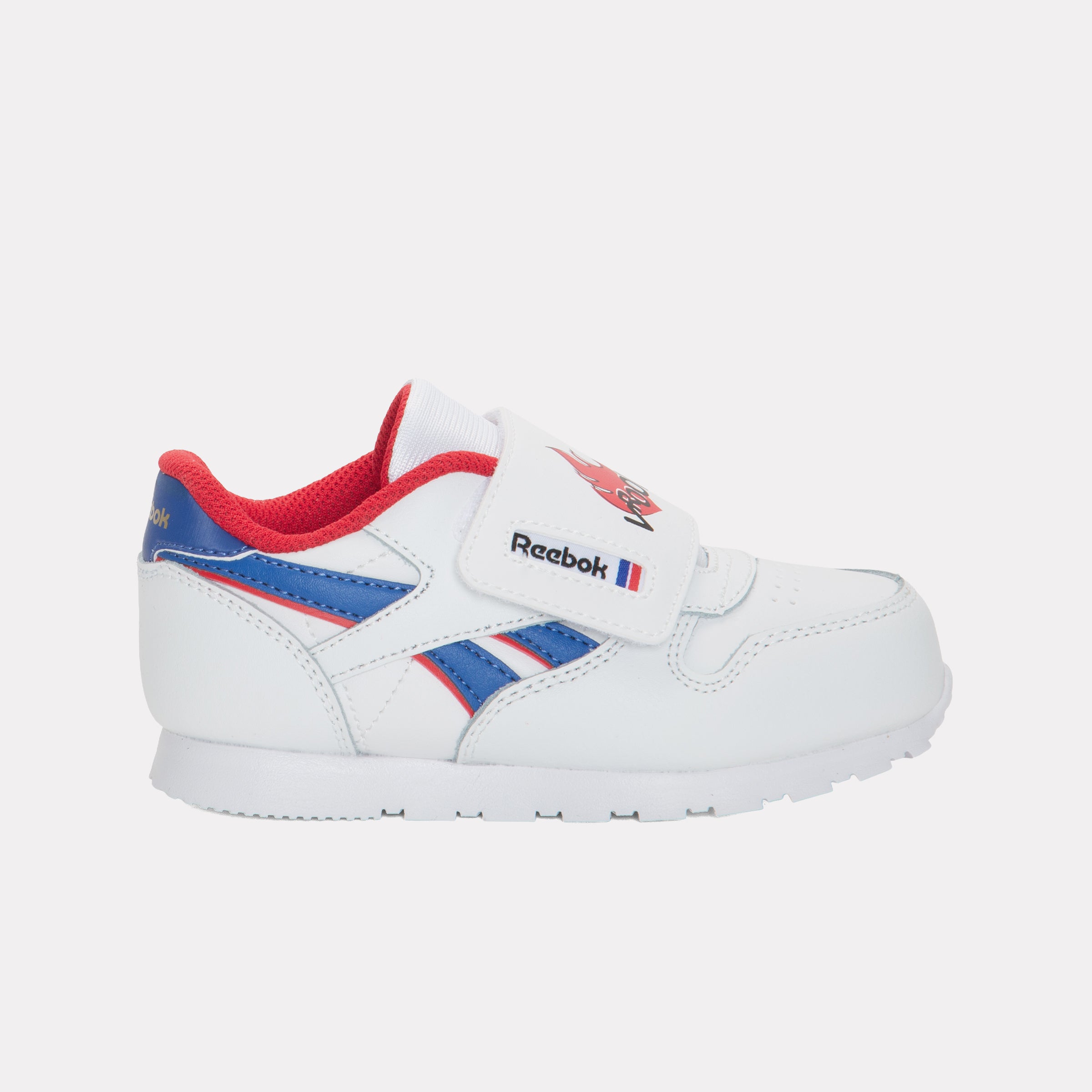 Reebok Kids' Classic Leather Infant  In White/Vectorblue/Vectorred M