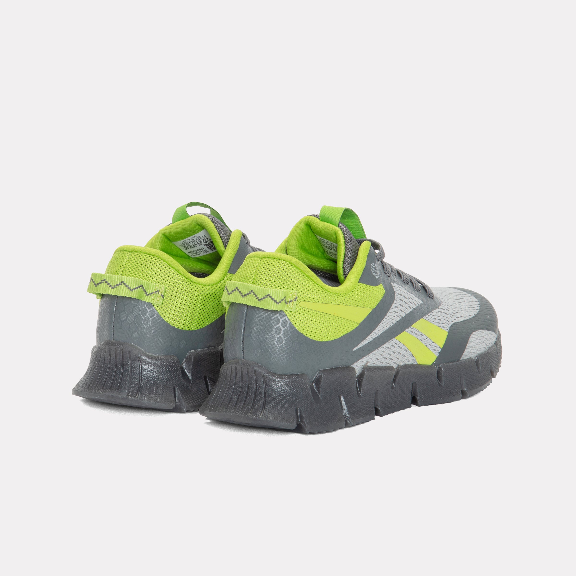 Reebok Kids' Zig N Glow 3 Elastic Lace Child  In Grey1 M