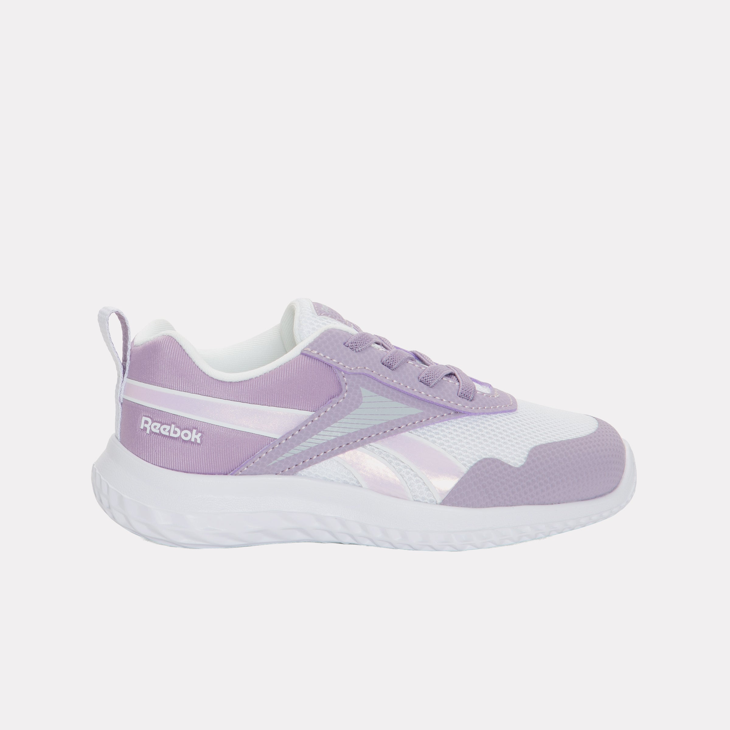Reebok Girl's' Rush Runner 5 Elastic Lace Infant  In Dreampurple/Dreampurple/White M
