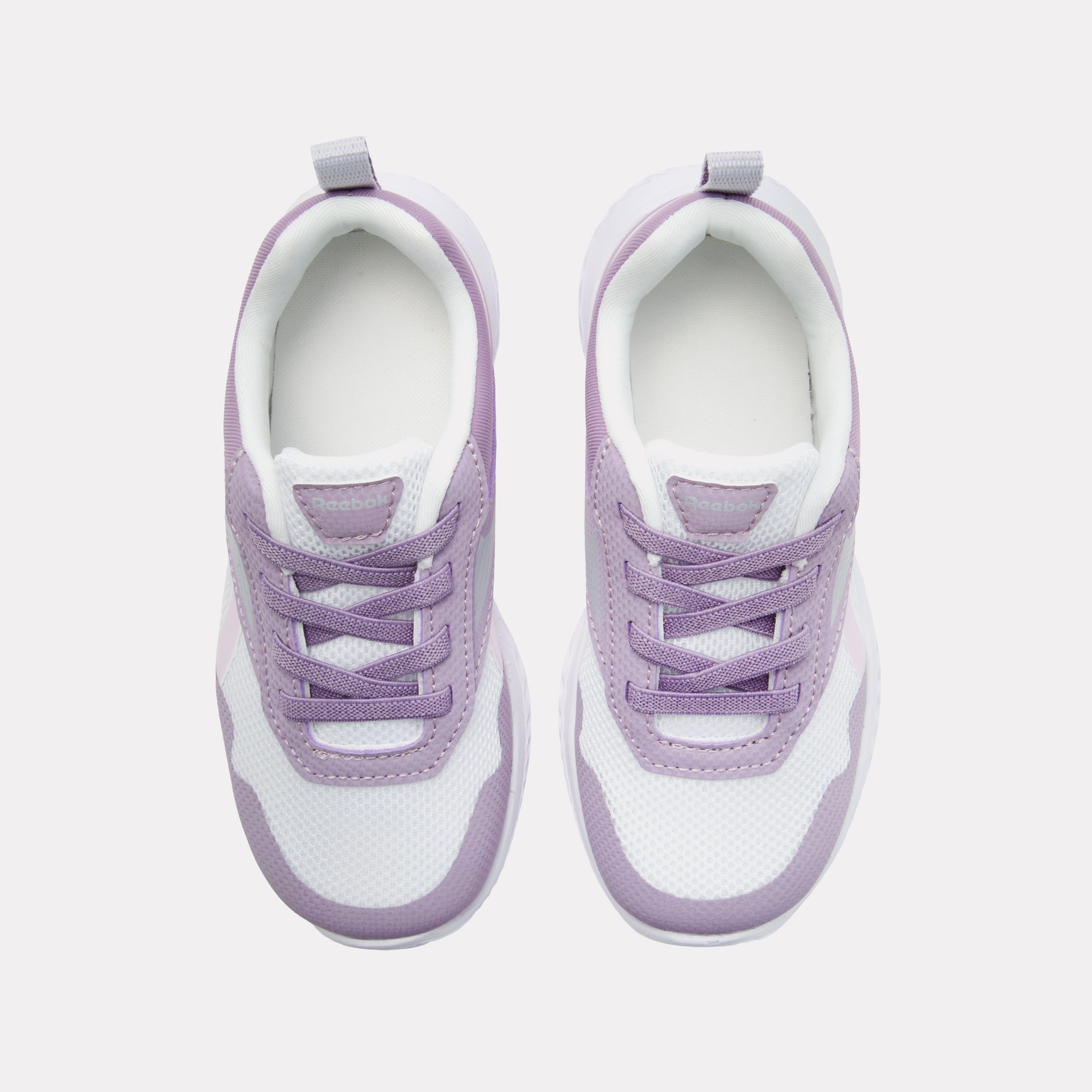 Reebok Girl's' Rush Runner 5 Elastic Lace Infant  In Dreampurple/Dreampurple/White M