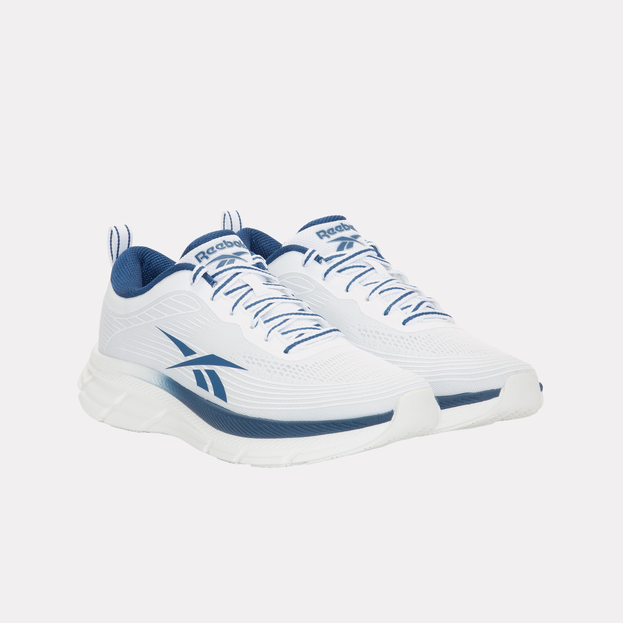 Reebok Men's Reebok Road Strider  In White/Blue M