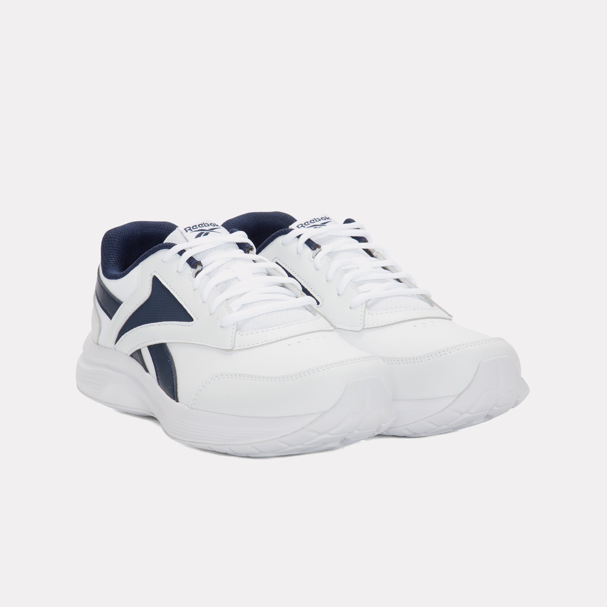 Reebok Men's Walk Ultra 7 Dmx Max Wide 4E   In White/Conavy/Croyal M