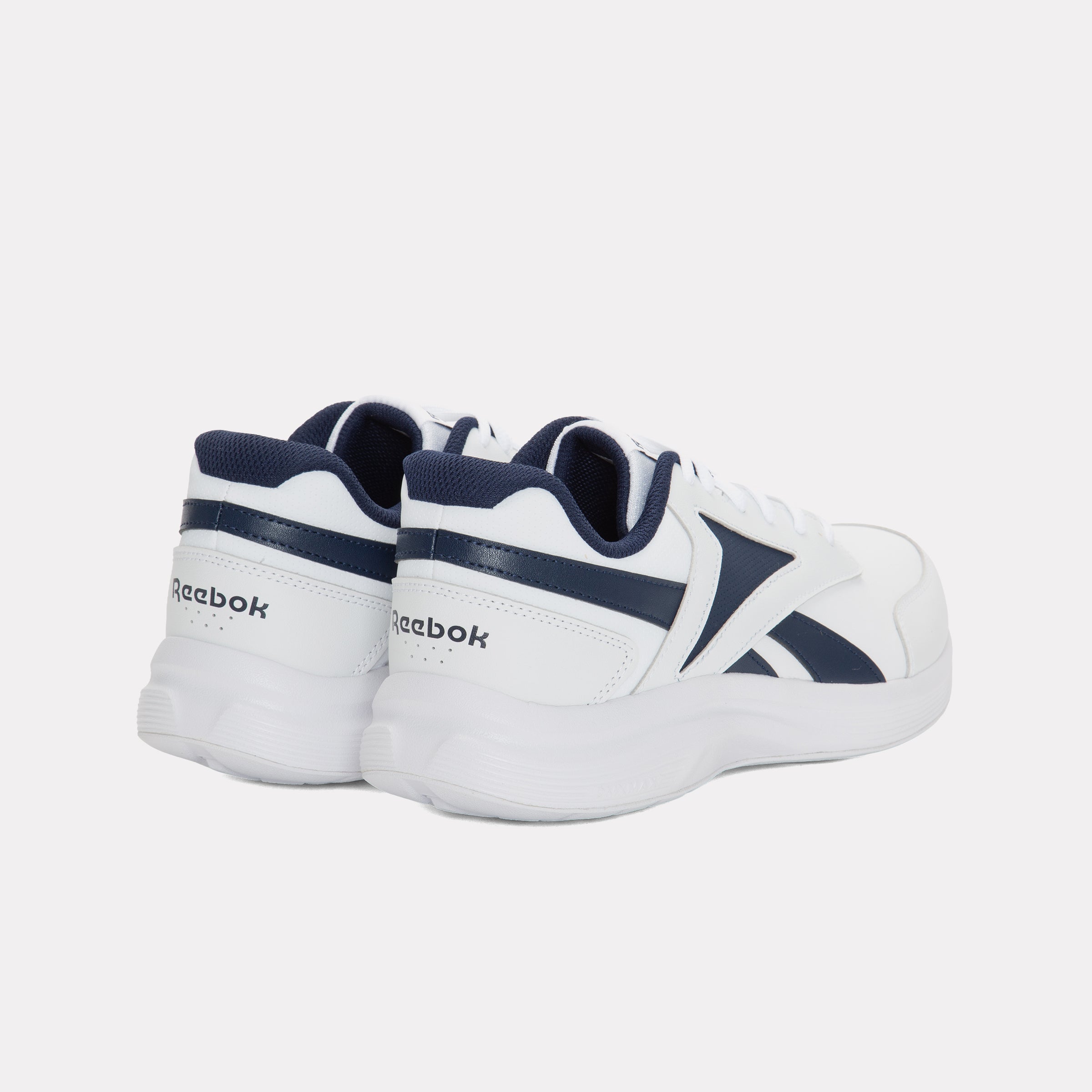 Reebok Men's Walk Ultra 7 Dmx Max Wide 4E   In White/Conavy/Croyal M