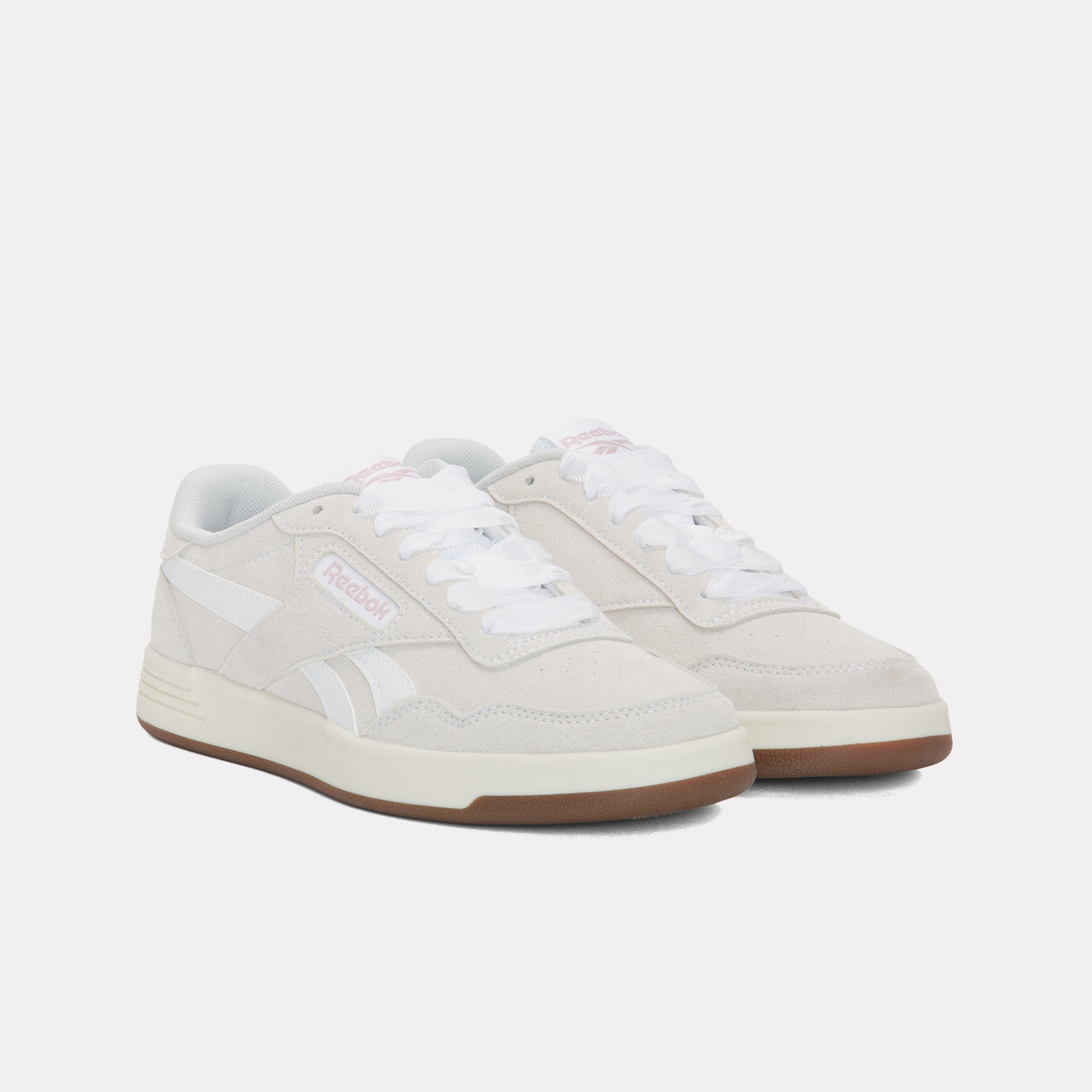 Reebok Women's Reebok Court Advance   In White/Elementalpink/Gum M