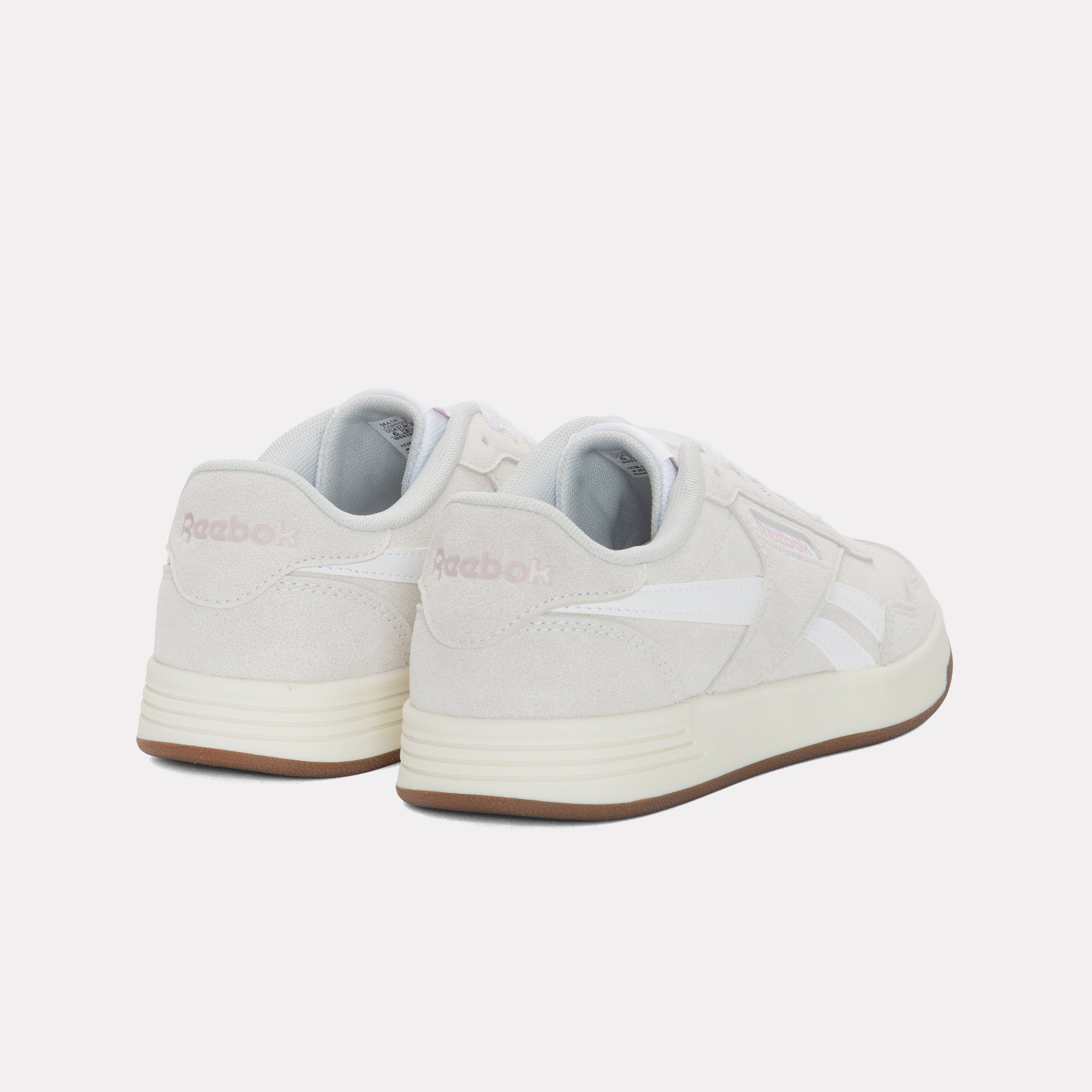 Reebok Women's Reebok Court Advance   In White/Elementalpink/Gum M