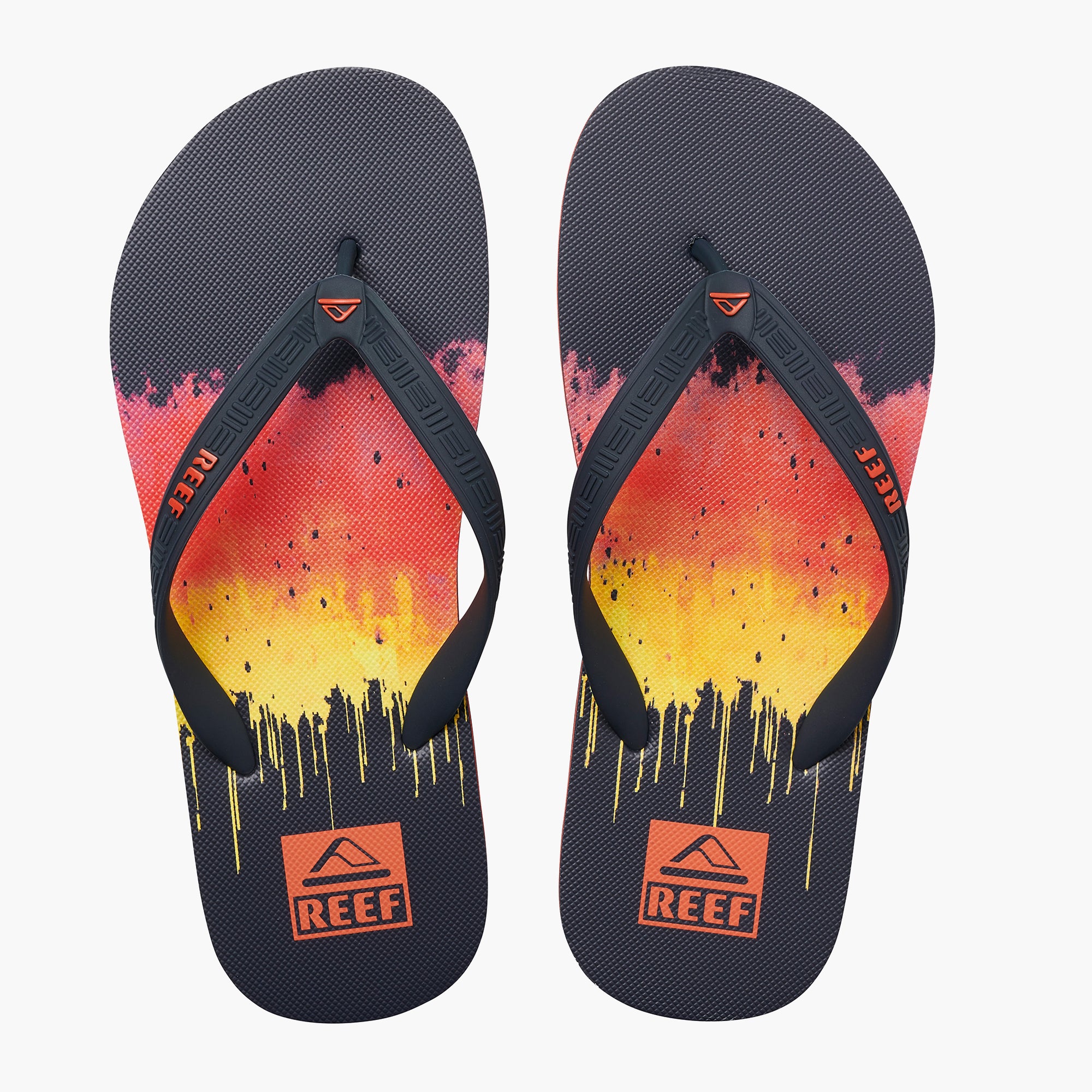 Reef Men's Seaside Prints In Black M