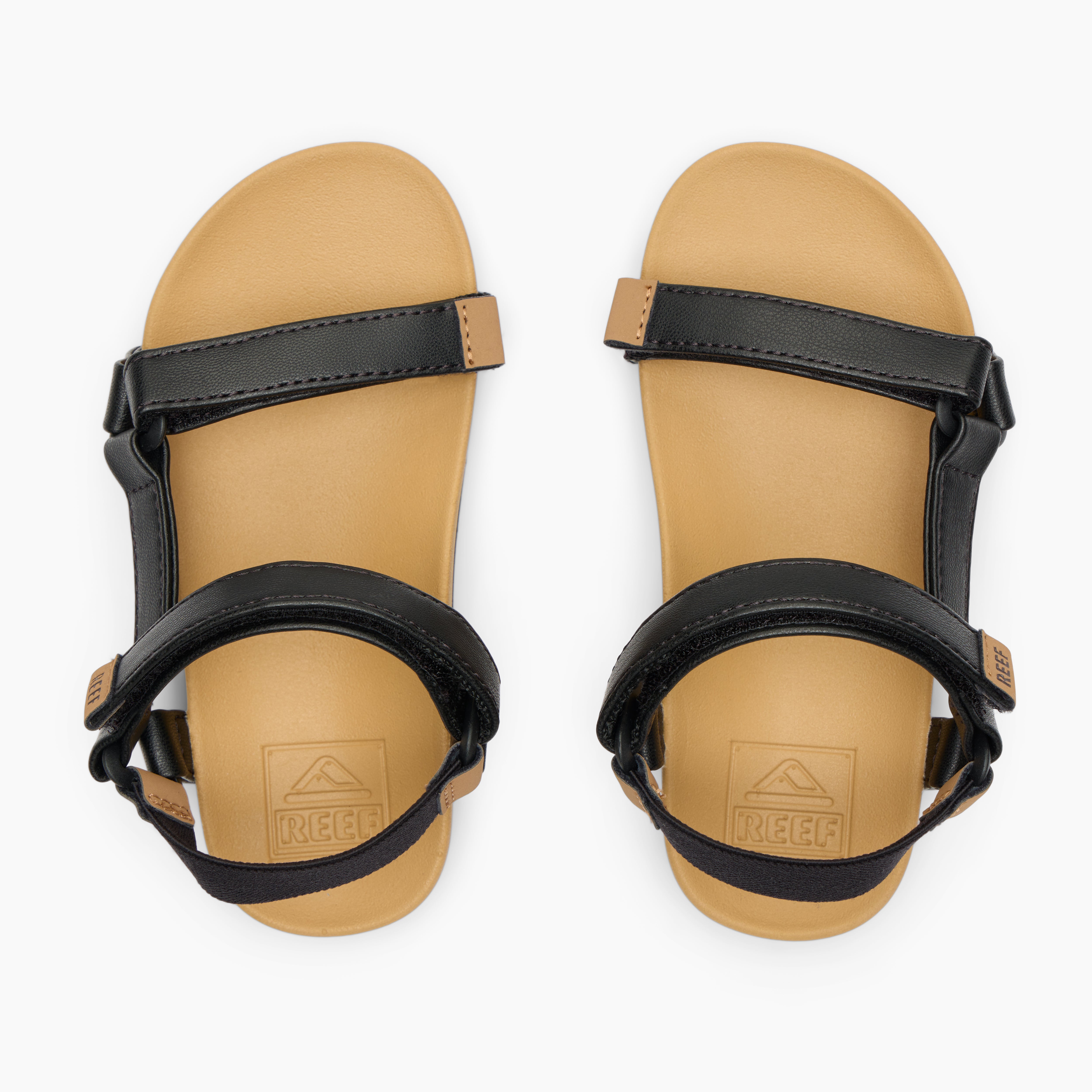 Reef Girl's' Little Rem Hi In Black/Tan M