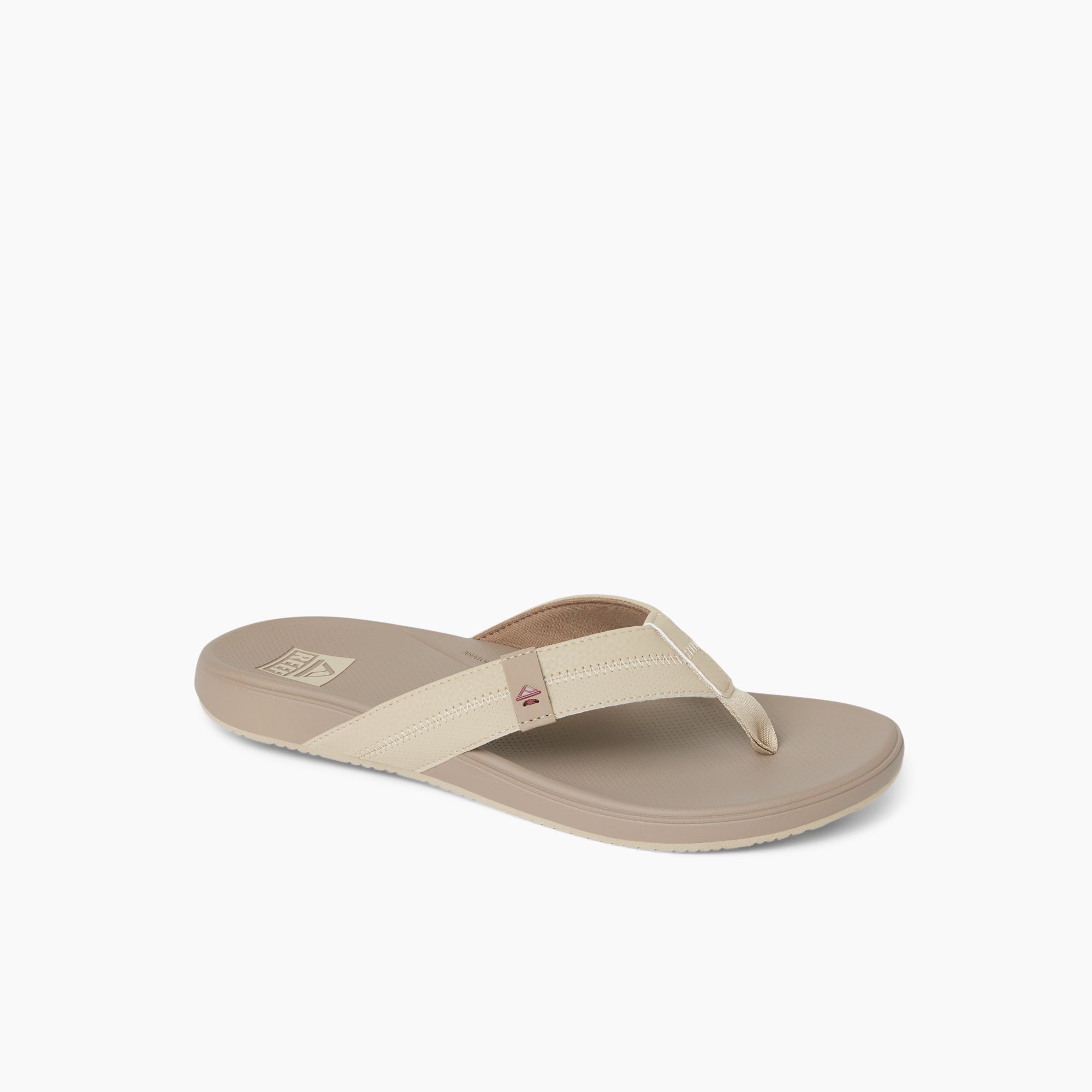 Reef Men's Cj7614 In Tan/Tan/Maroon