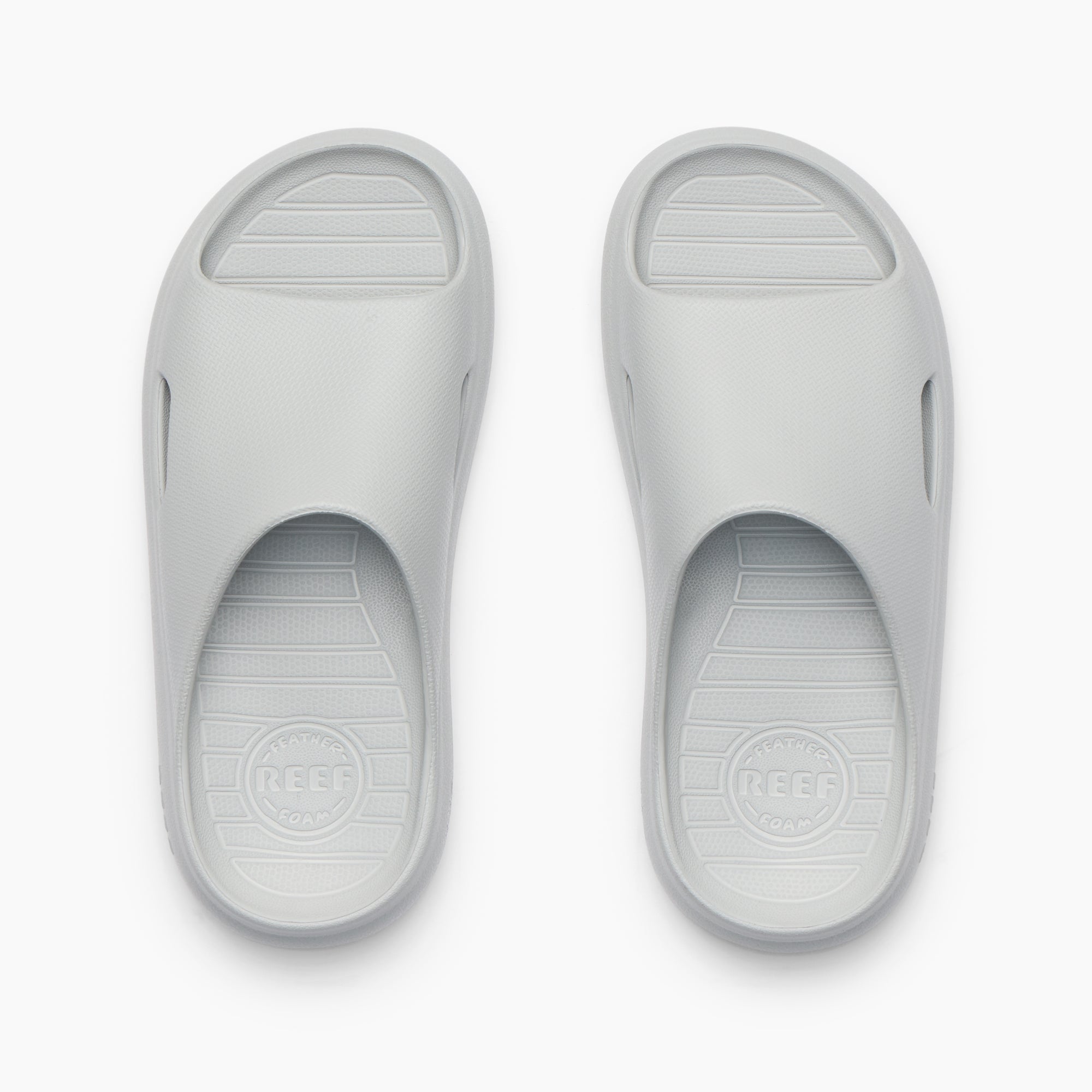Reef Boy's' Kids  Rio Slide In Light Grey M