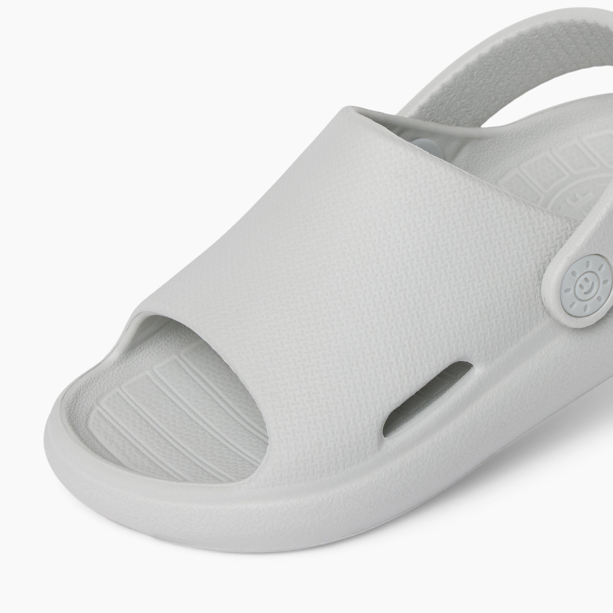 Reef Boy's' Little  Rio Slide In Light Grey M