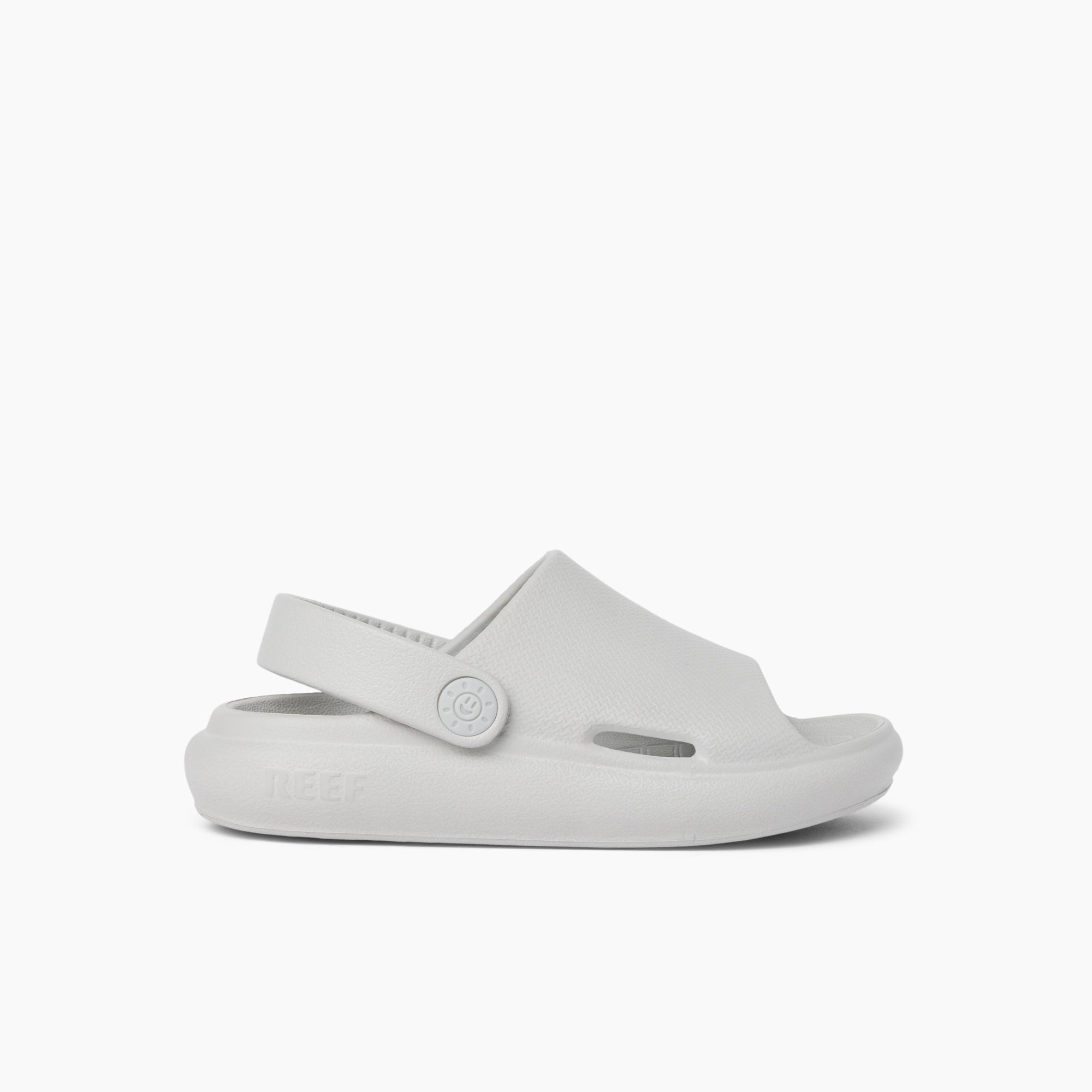 Reef Boy's' Little  Rio Slide In Light Grey M