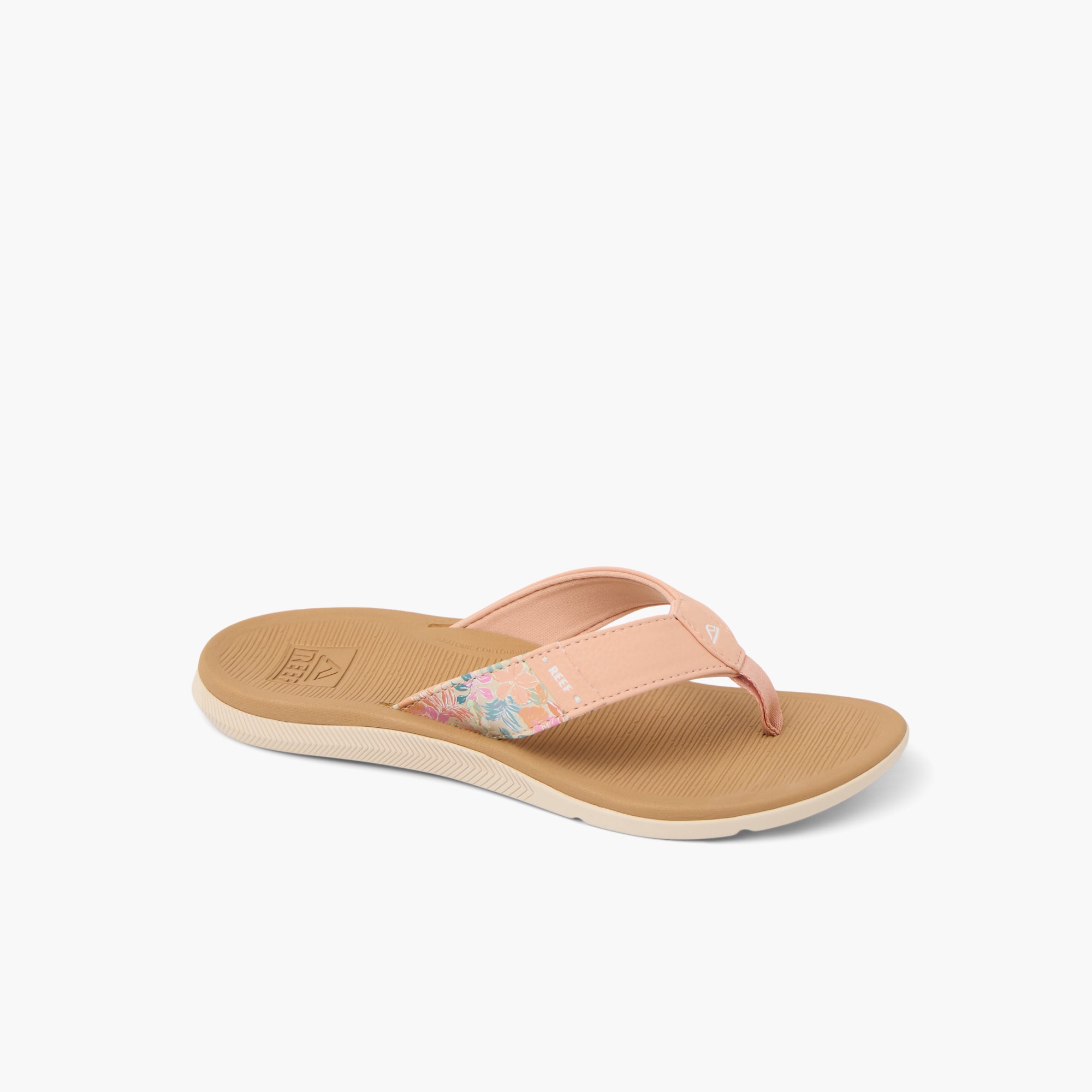 Reef Women's Santa Ana In Peach/Tan M