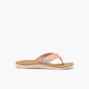 Reef Women's Santa Ana In Peach/Tan M