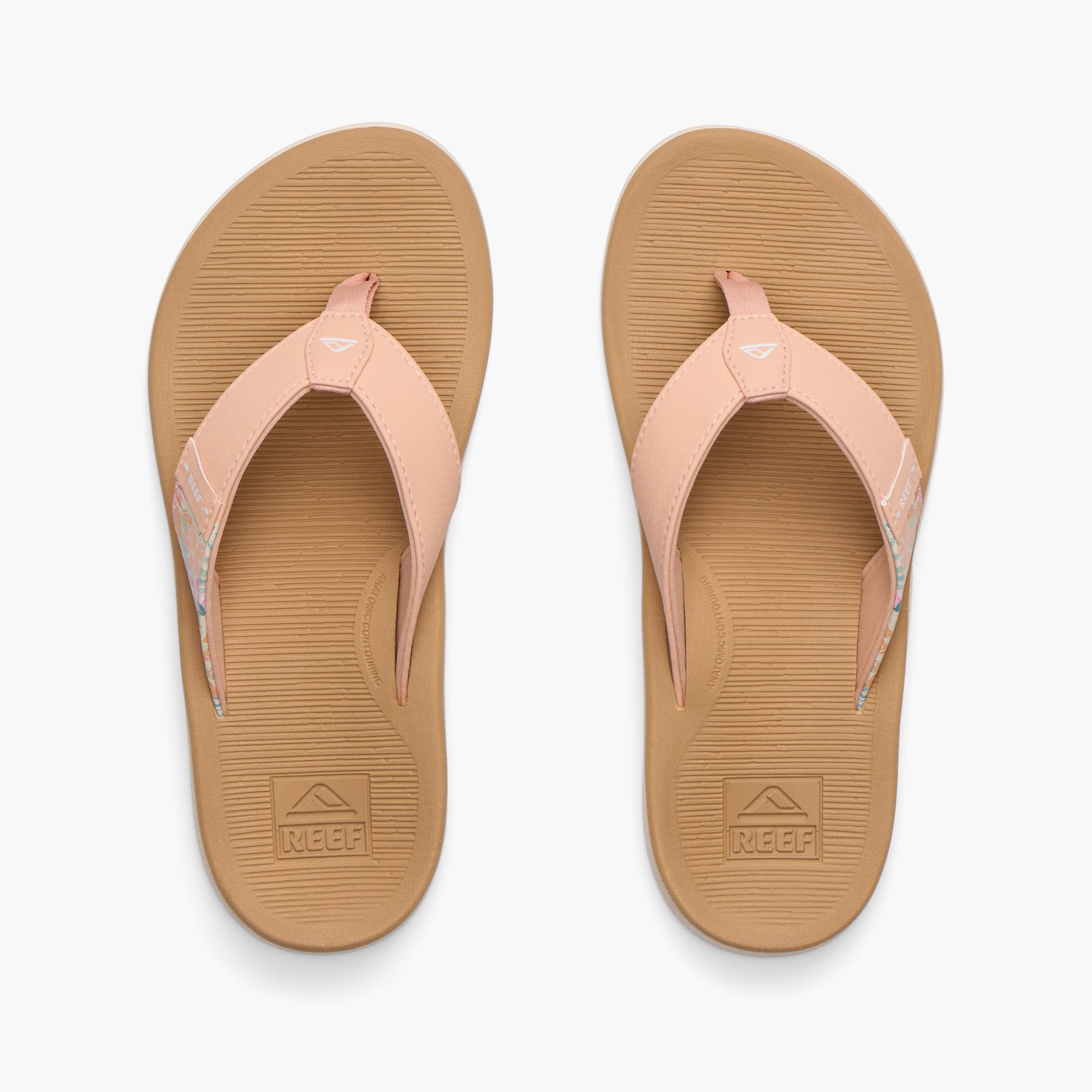 Reef Women's Santa Ana In Peach/Tan M