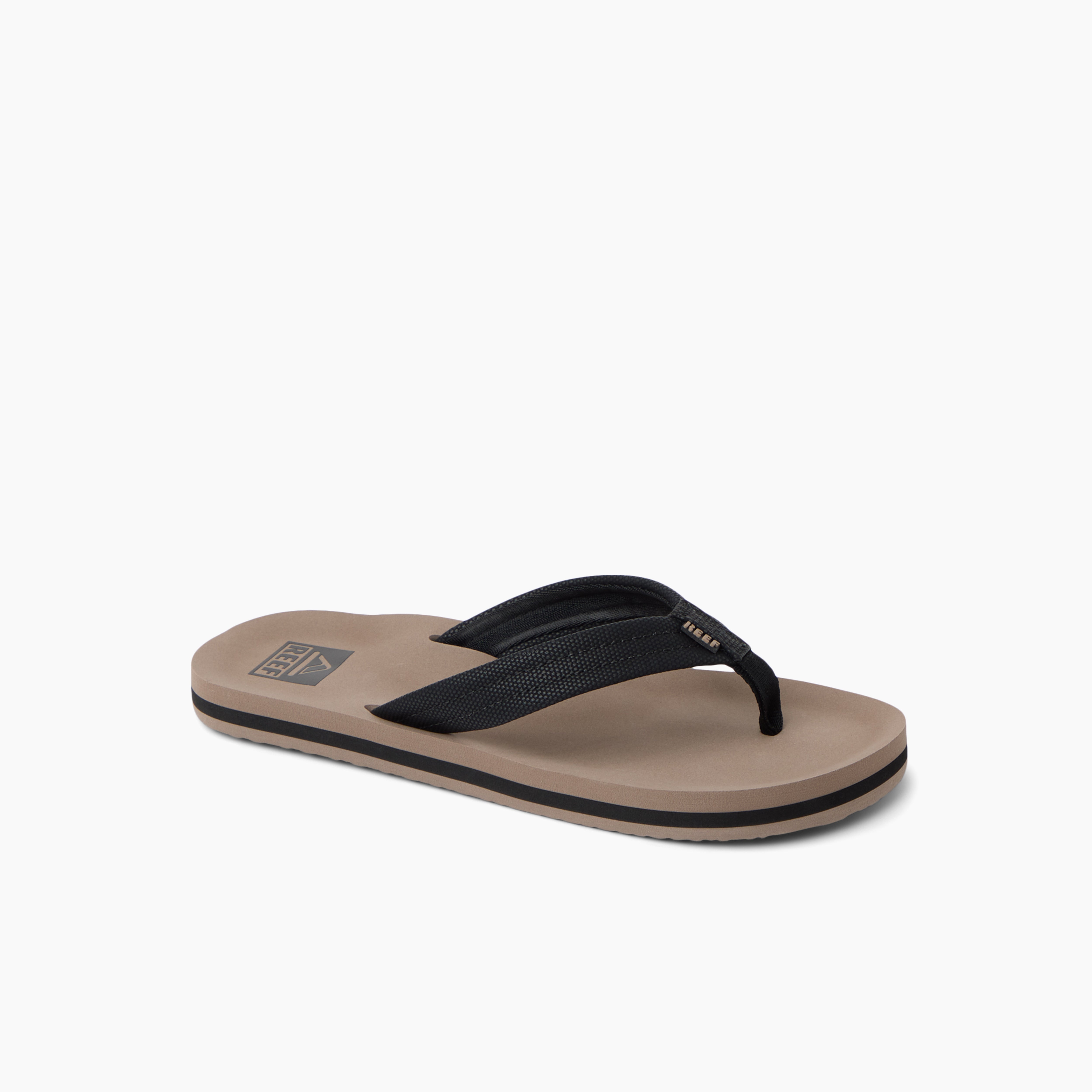 Reef Boy's' Kids Ahi In Black/Tan M