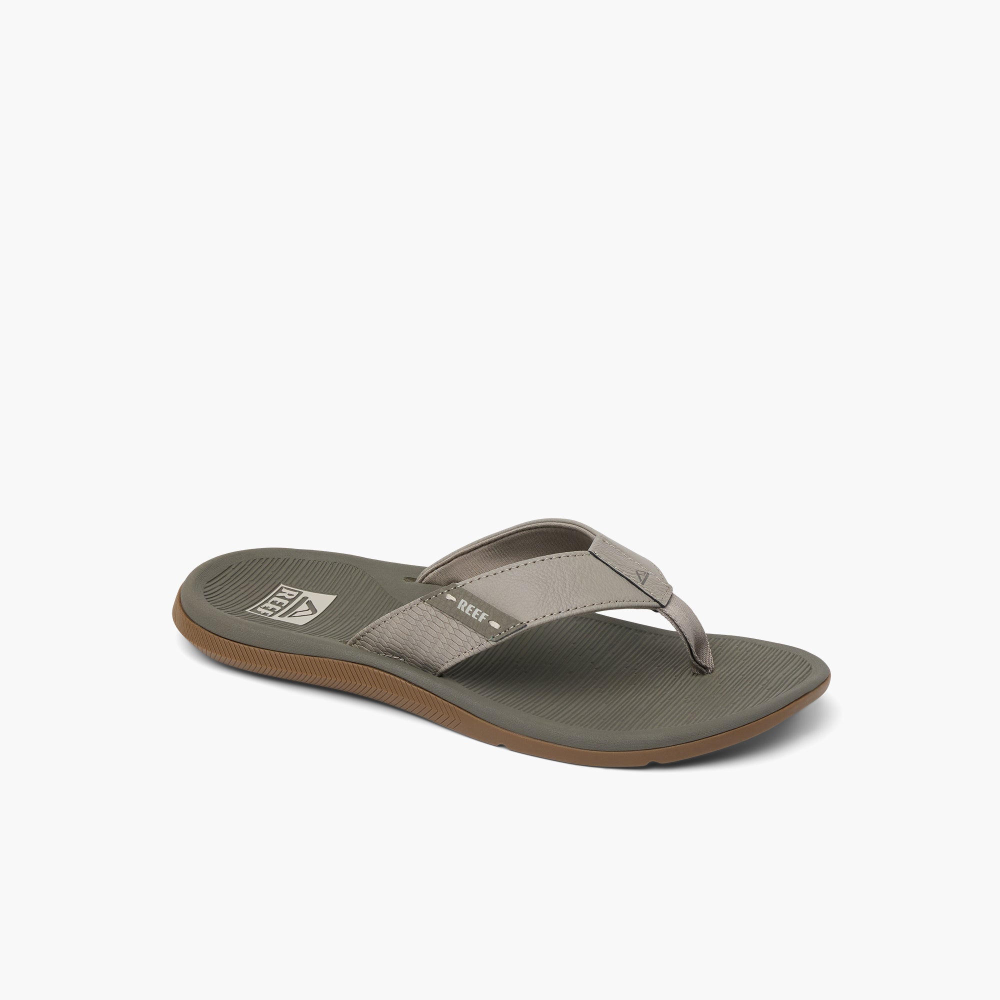 Reef Men's Reef Santa Ana  In Moonrock/Brown M