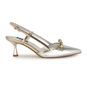 Nine West Women's Reega3 In Silver M
