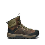 Keen Men's Revel IV Mid Polar in Bison/Orange Pepper