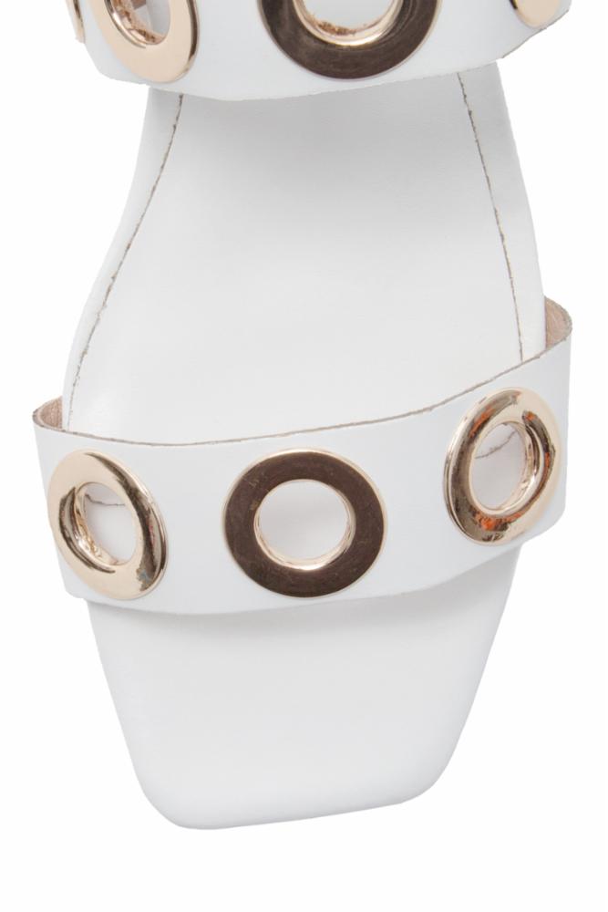 Rivets pour femme Jeffrey Campbell Blanc M