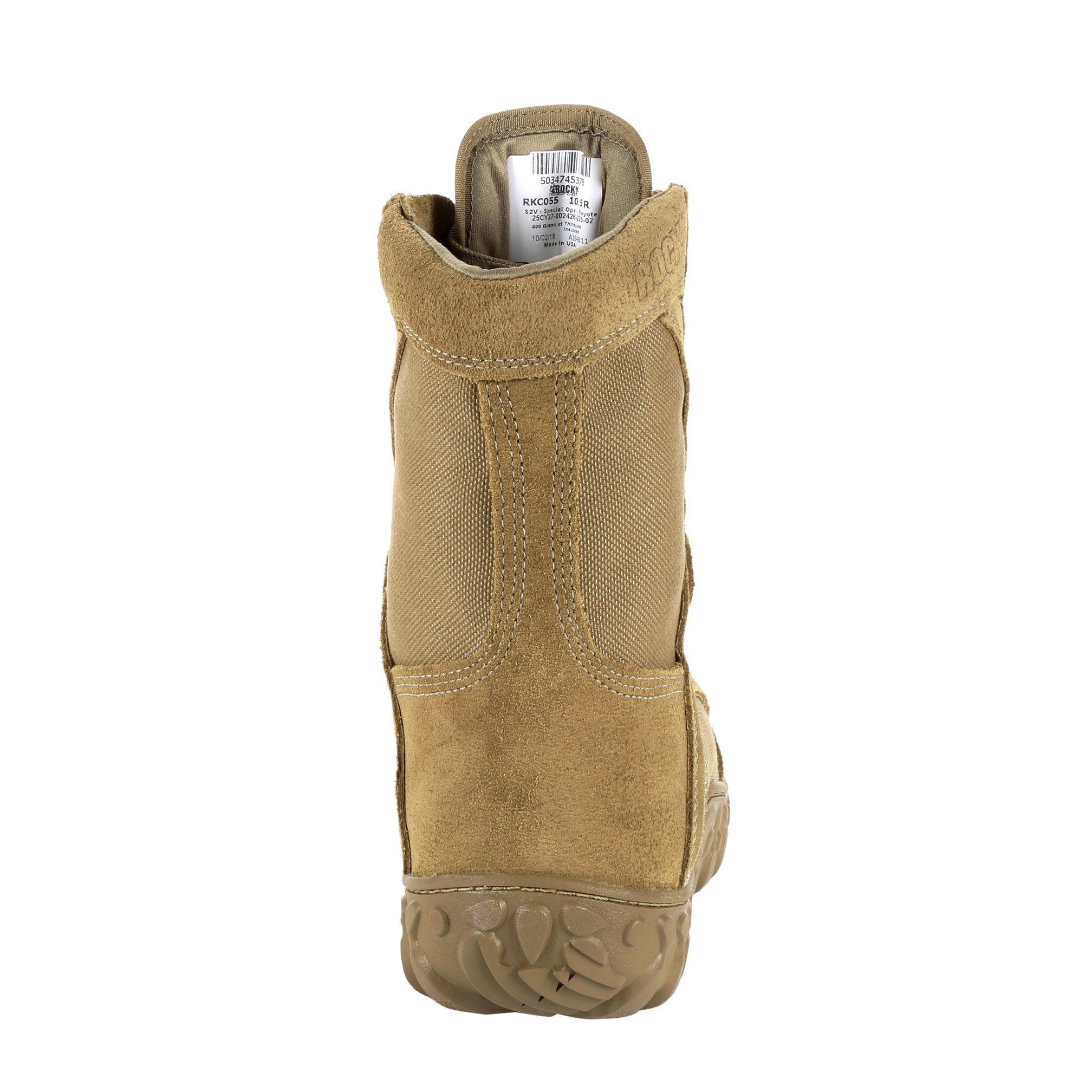 Rocky Men's S2v  8" Waterproof 400G Insulated Military Bo In Coyote M