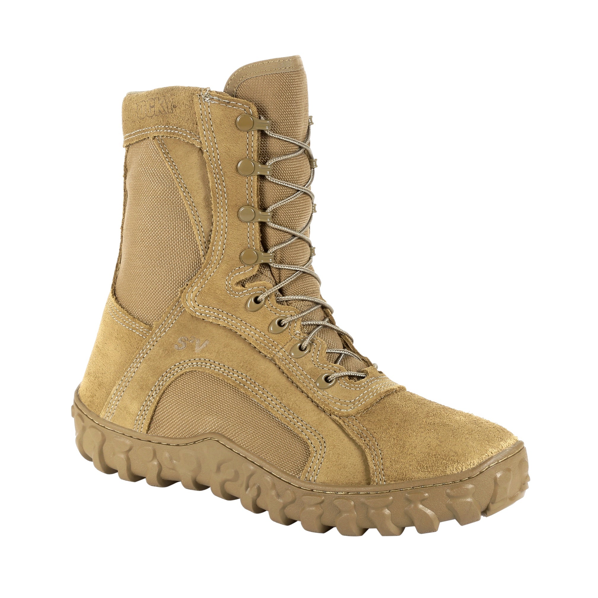 Rocky Men's S2v  8" Waterproof 400G Insulated Military Bo In Coyote M