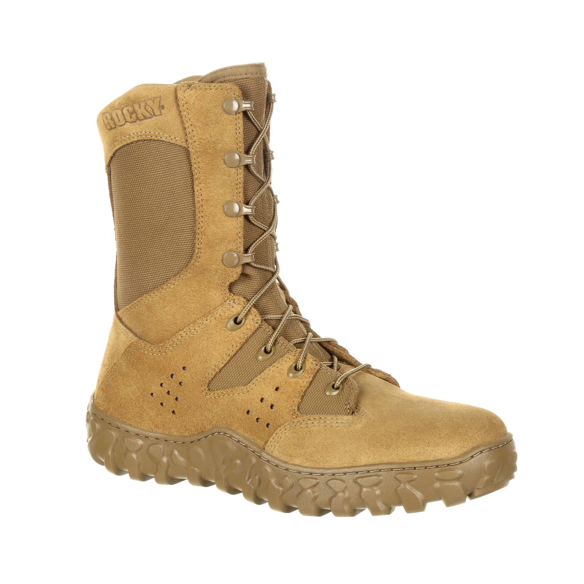 Rocky Men's S2v Predator  8" Military Boot In Coyote W