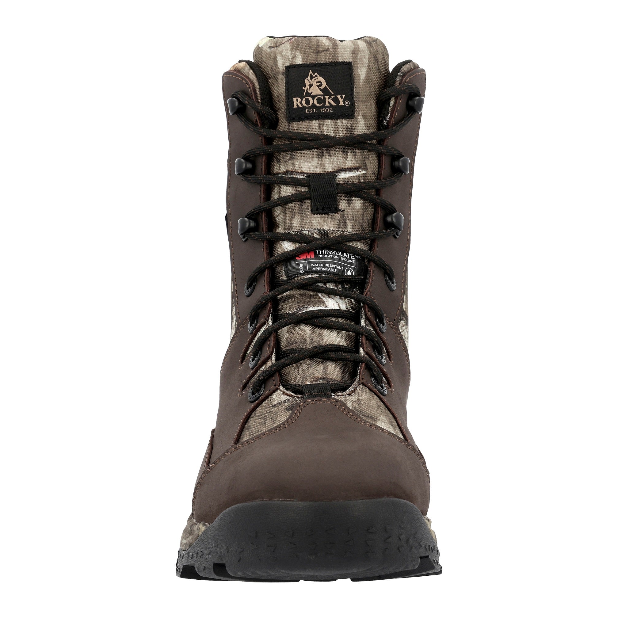 Rocky Men's  8" Wp 800G Mo Country Roots In Mossy M