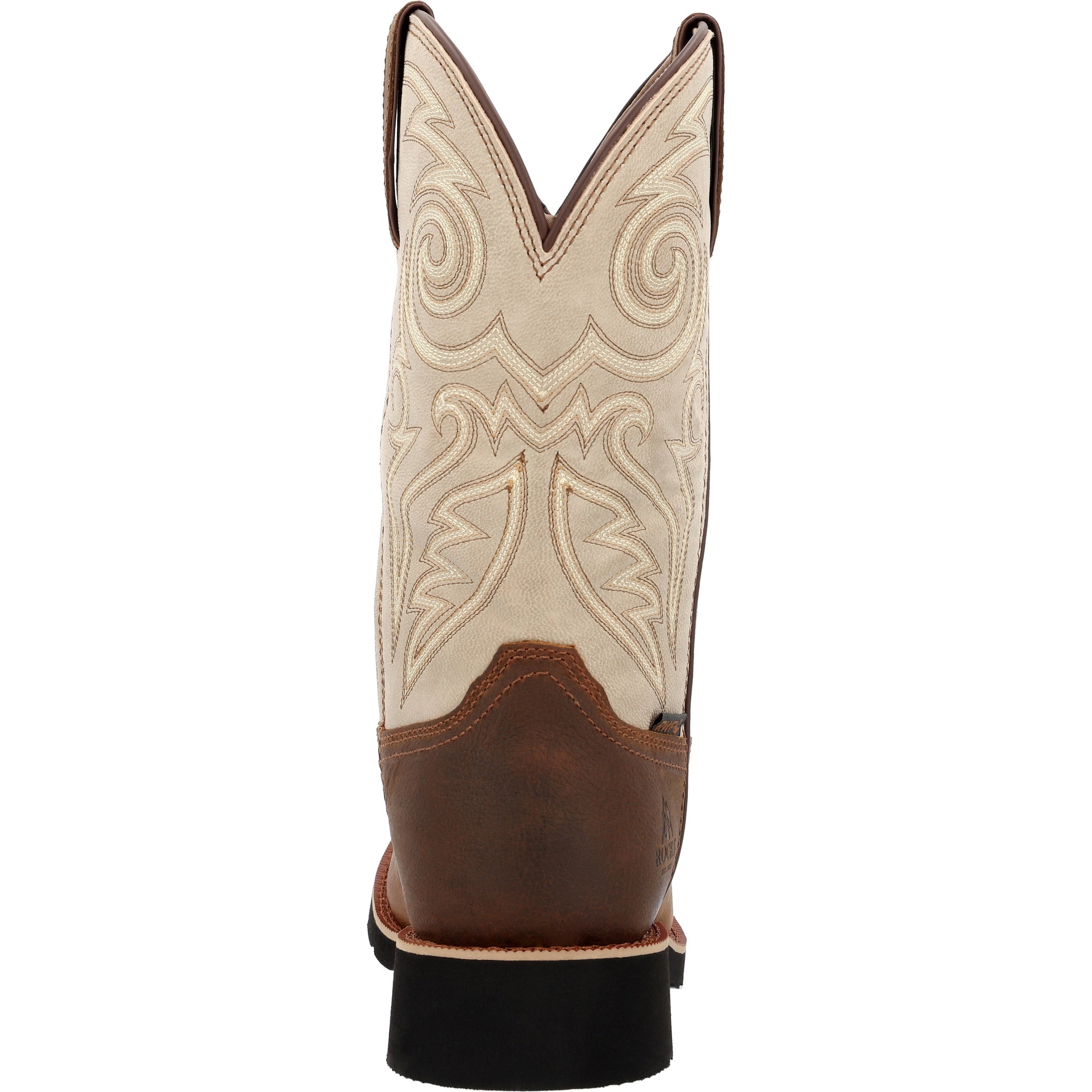 Rocky Men's Monocrepe  12" Waterproof Leather Western Boo In Brown W