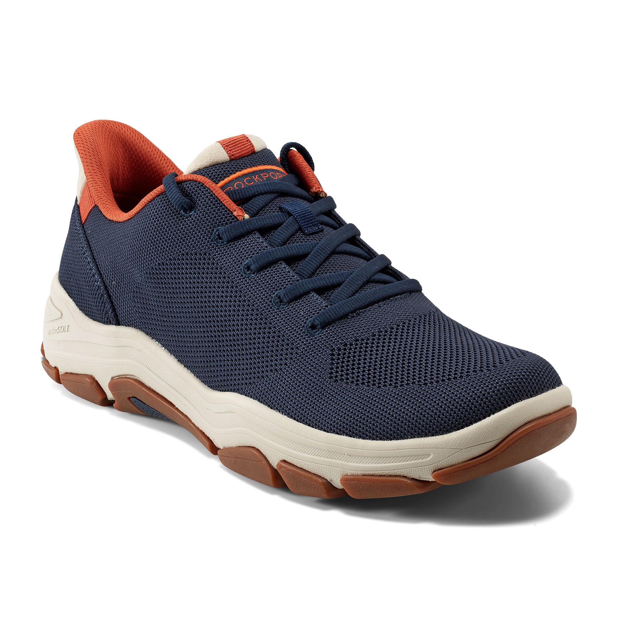 Rockport Men's Rafferty In Blue/Oyster W