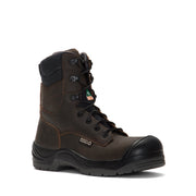 Rocky Men's Worksmart Csa  8" Waterproof Composite Toe Wo In Brown W