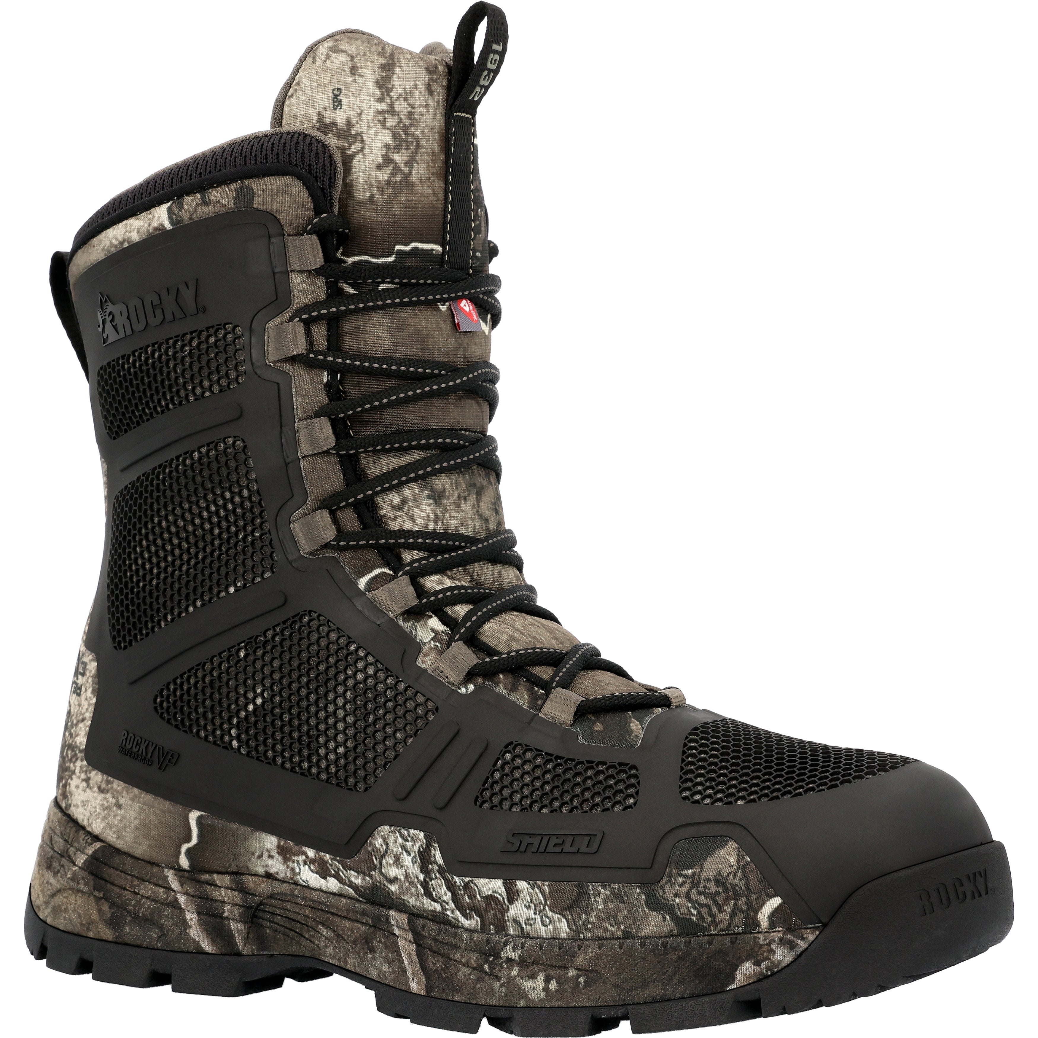 Rocky Men's Quickfire  9" 200G Insulated Waterproof Outdo In Realtree M
