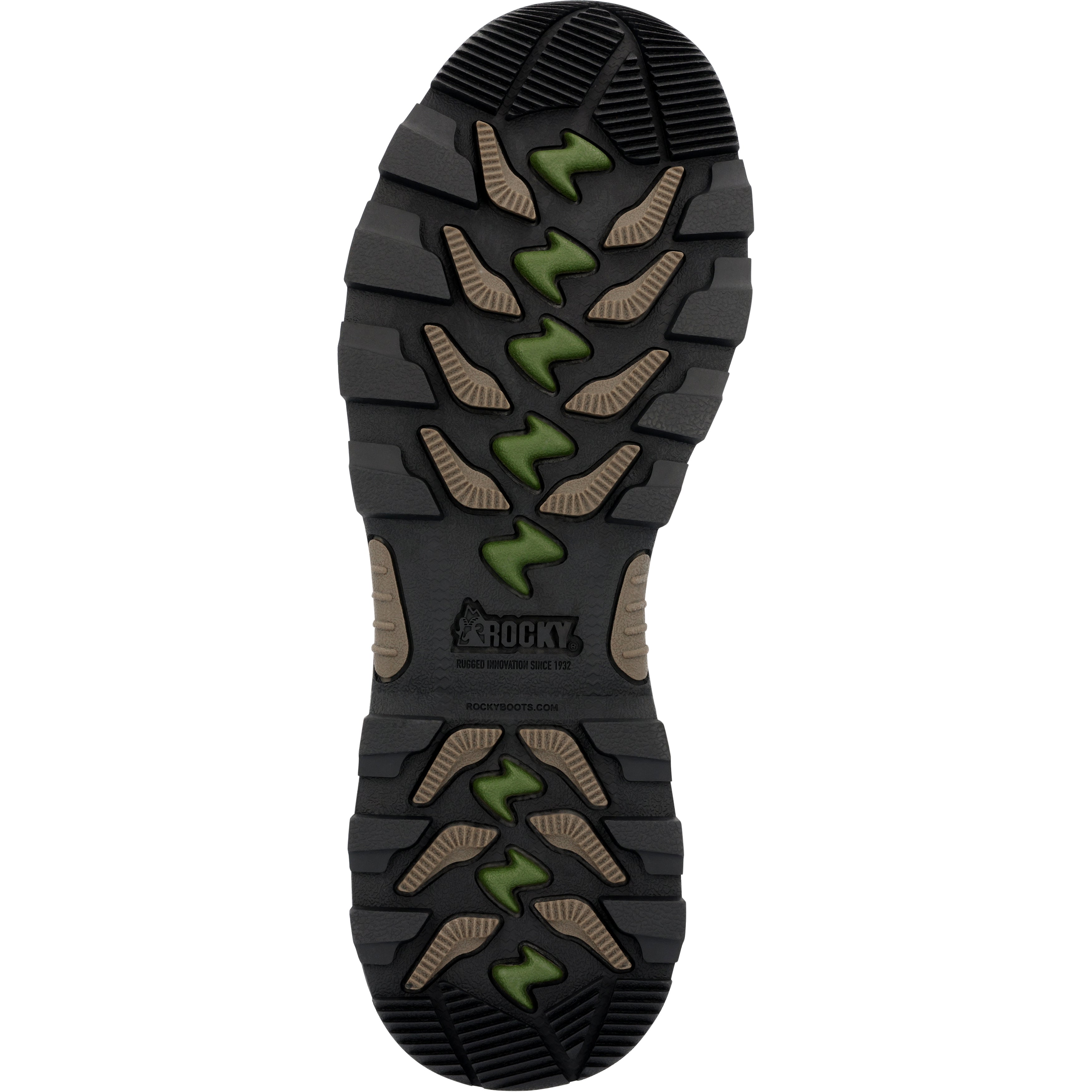 Rocky Men's Trophy Series  9" Waterproof 400G Insulated H In Brown M