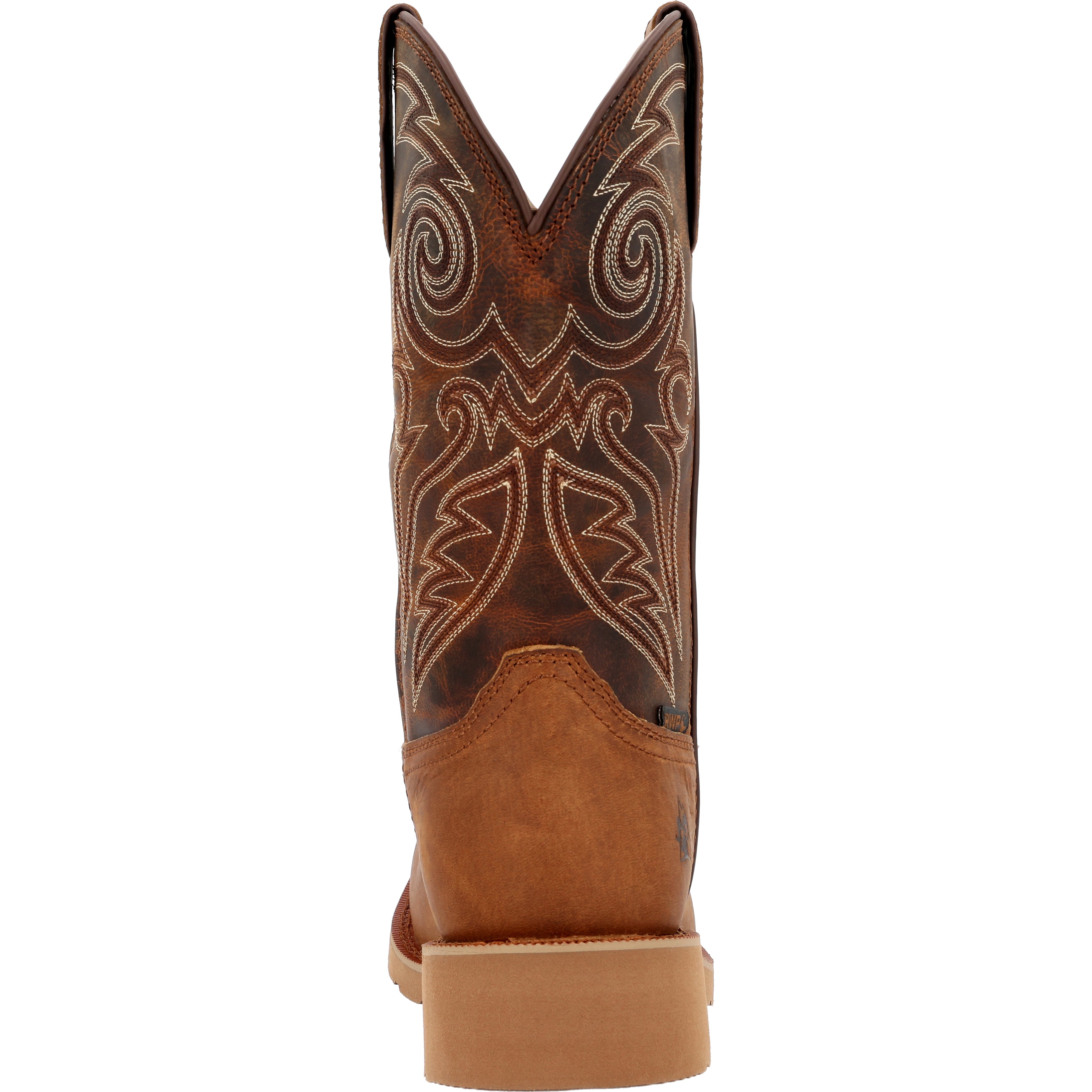Rocky Men's Monocrepe  12" Waterproof Leather Western Boo In Tobacco M