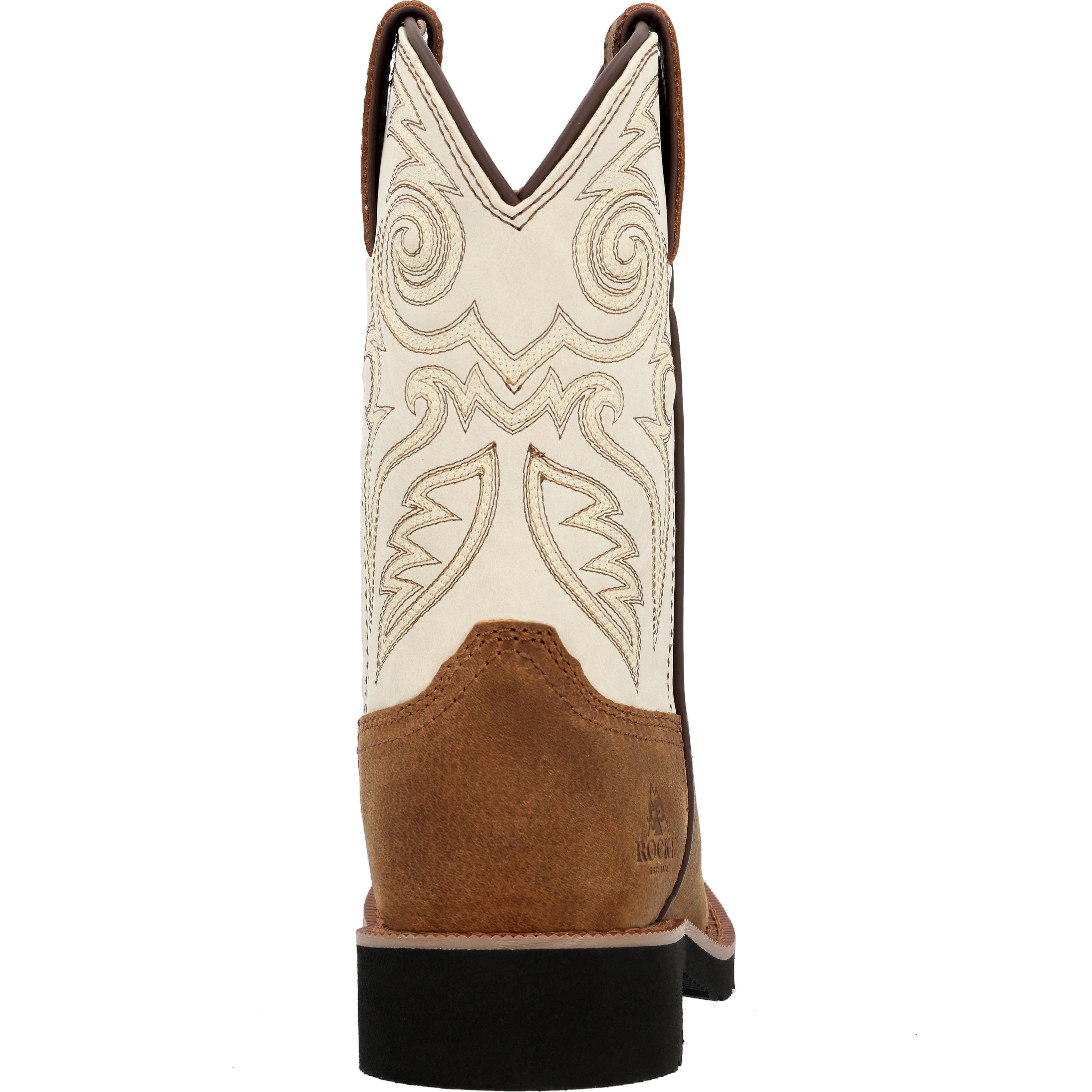 Rocky Kids' Monocrepe Kid' 8" Western Boot In Brown M