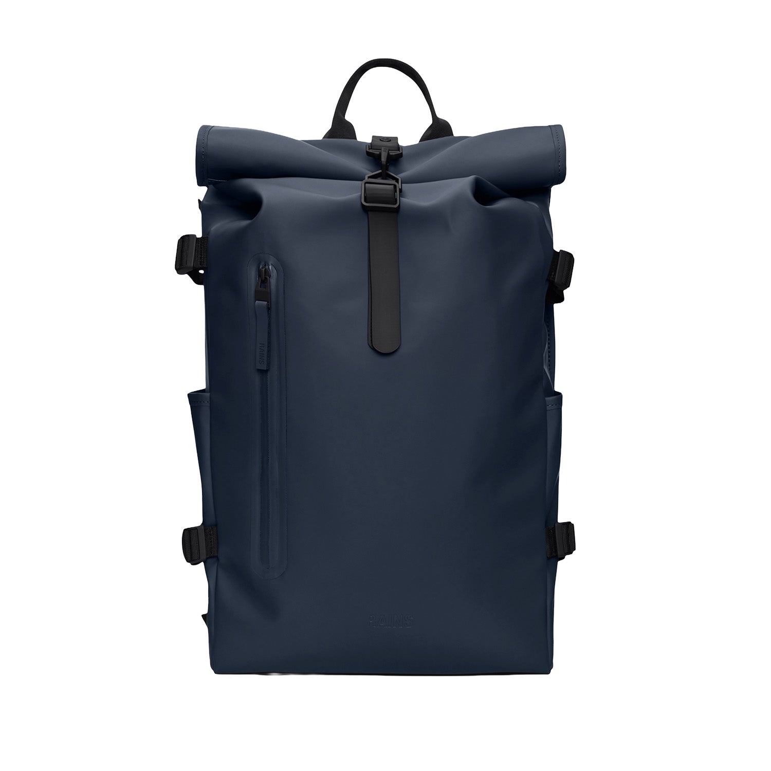 Sac à dos Rains Rolltop, grand modèle, bleu marine