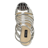 Nine West Women's Saleen3 Silver M