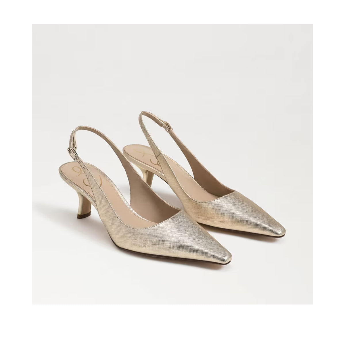 Sam Edelman Women's Bianka Sling in Gold Leaf